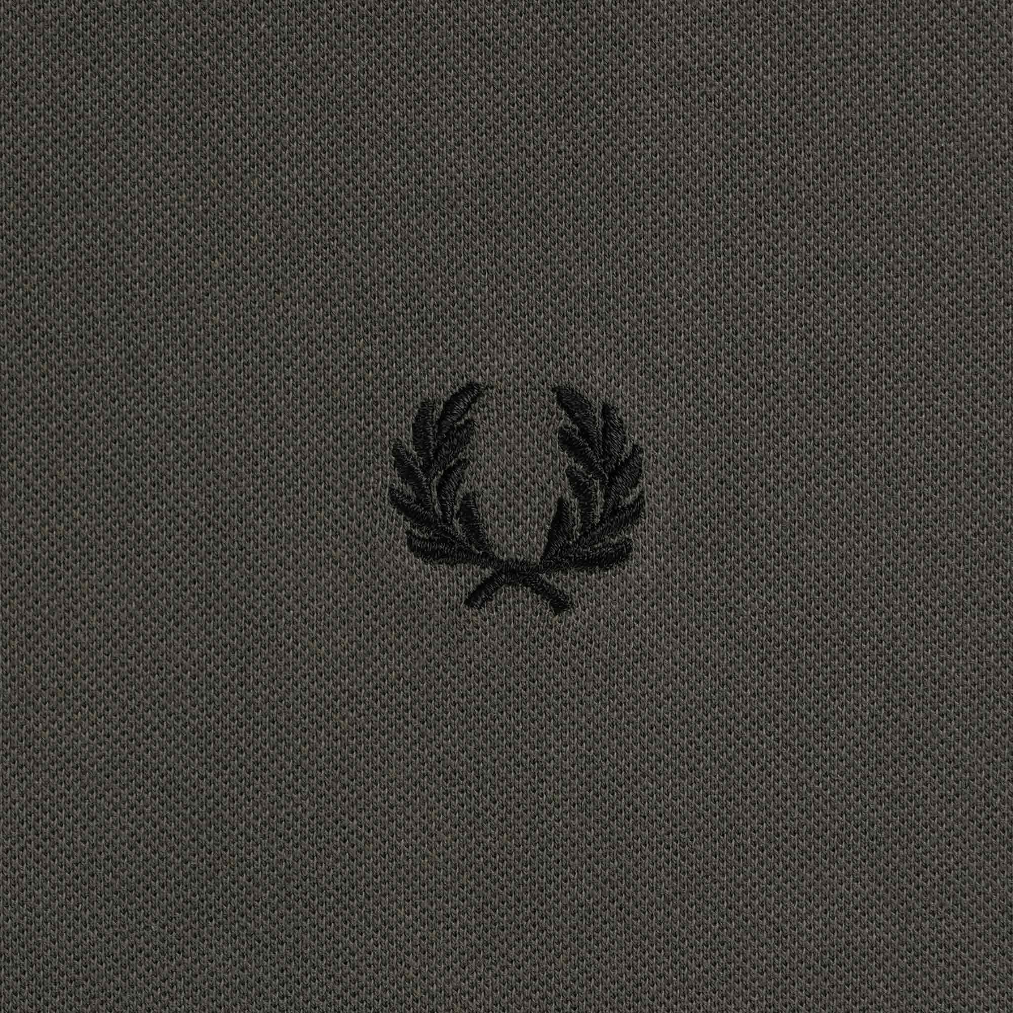 Fred Perry Bold Tipped Piqu  T-Shirt - Field Green