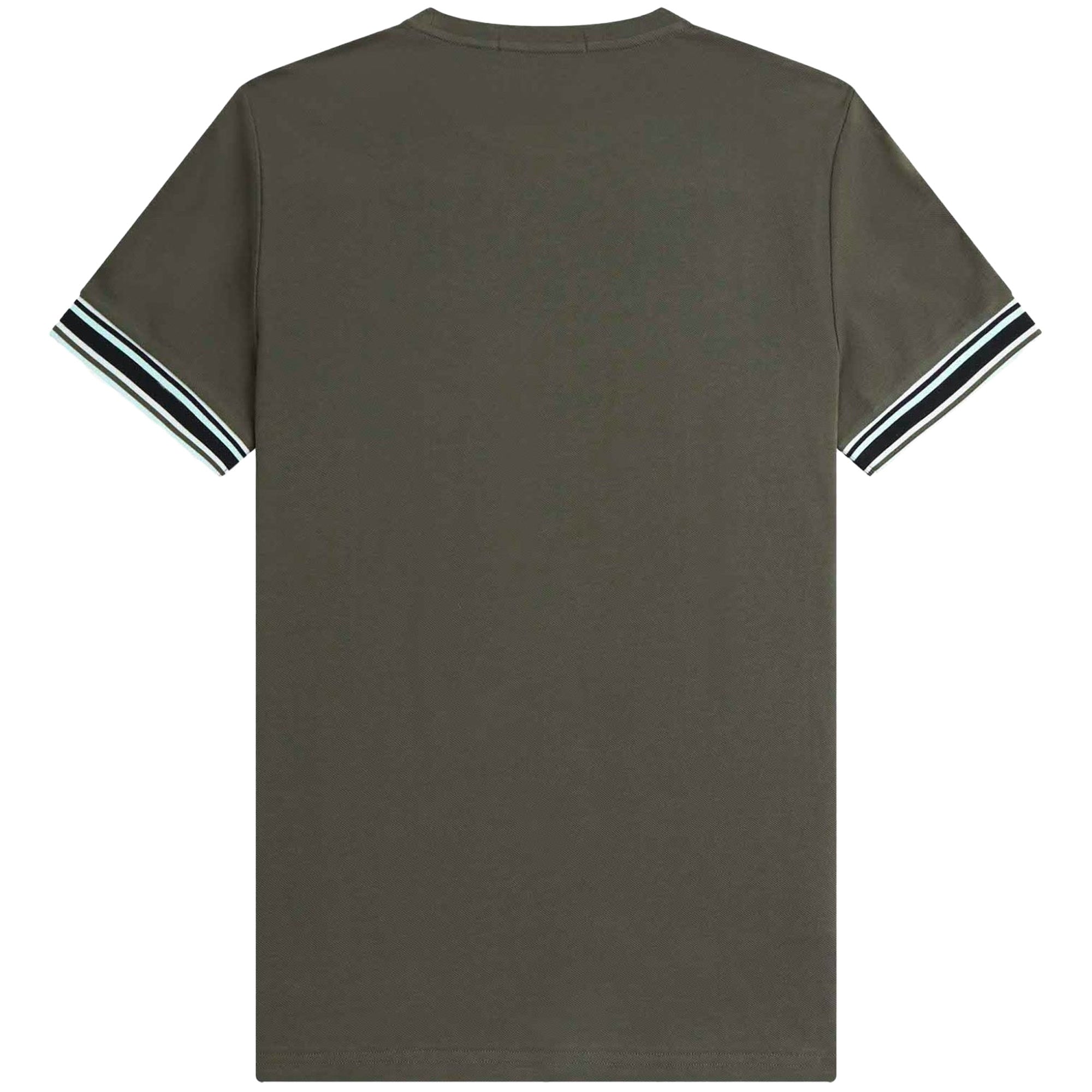 Fred Perry Bold Tipped Piqu  T-Shirt - Field Green