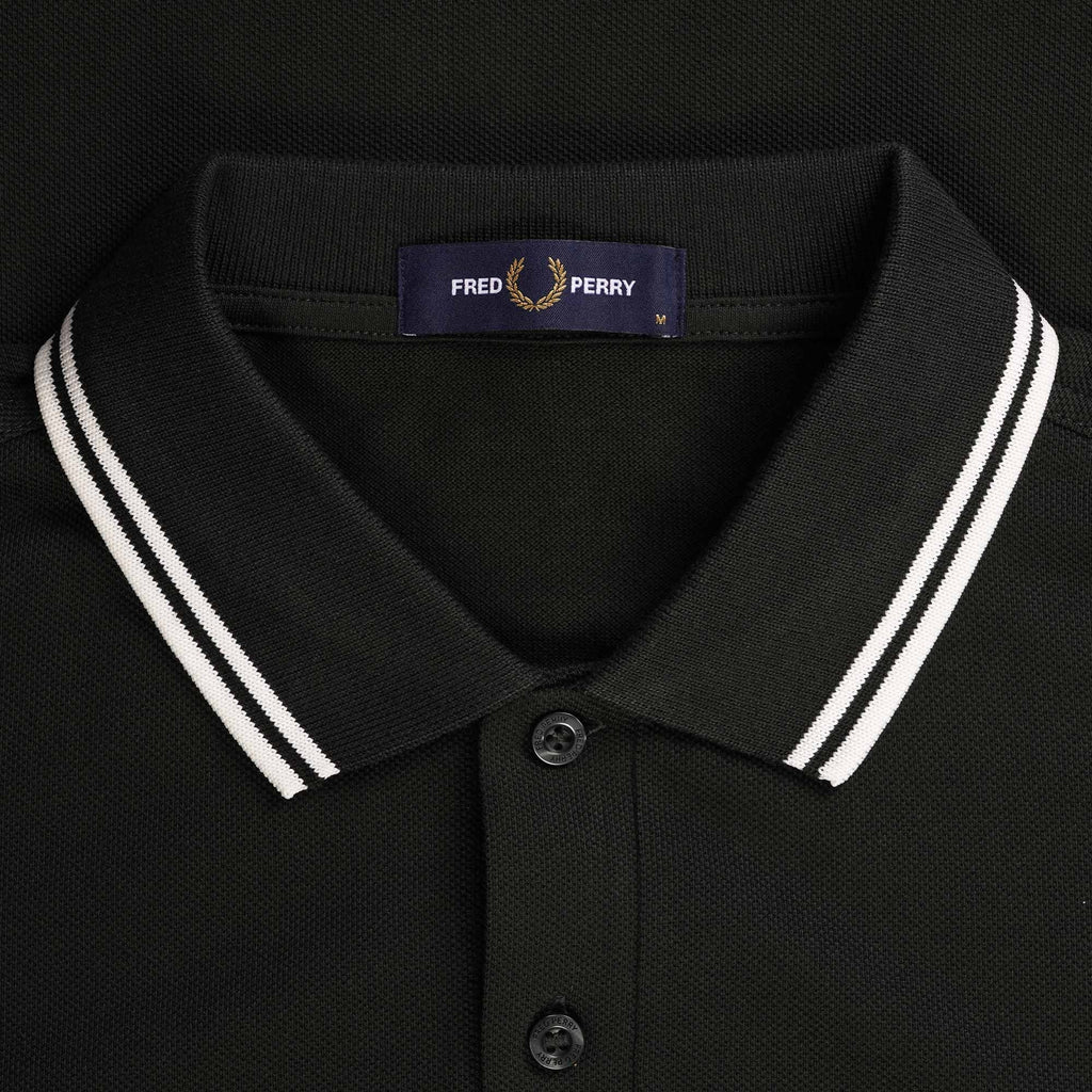 M3636 Long Sleeve Polo Shirt - Night Green