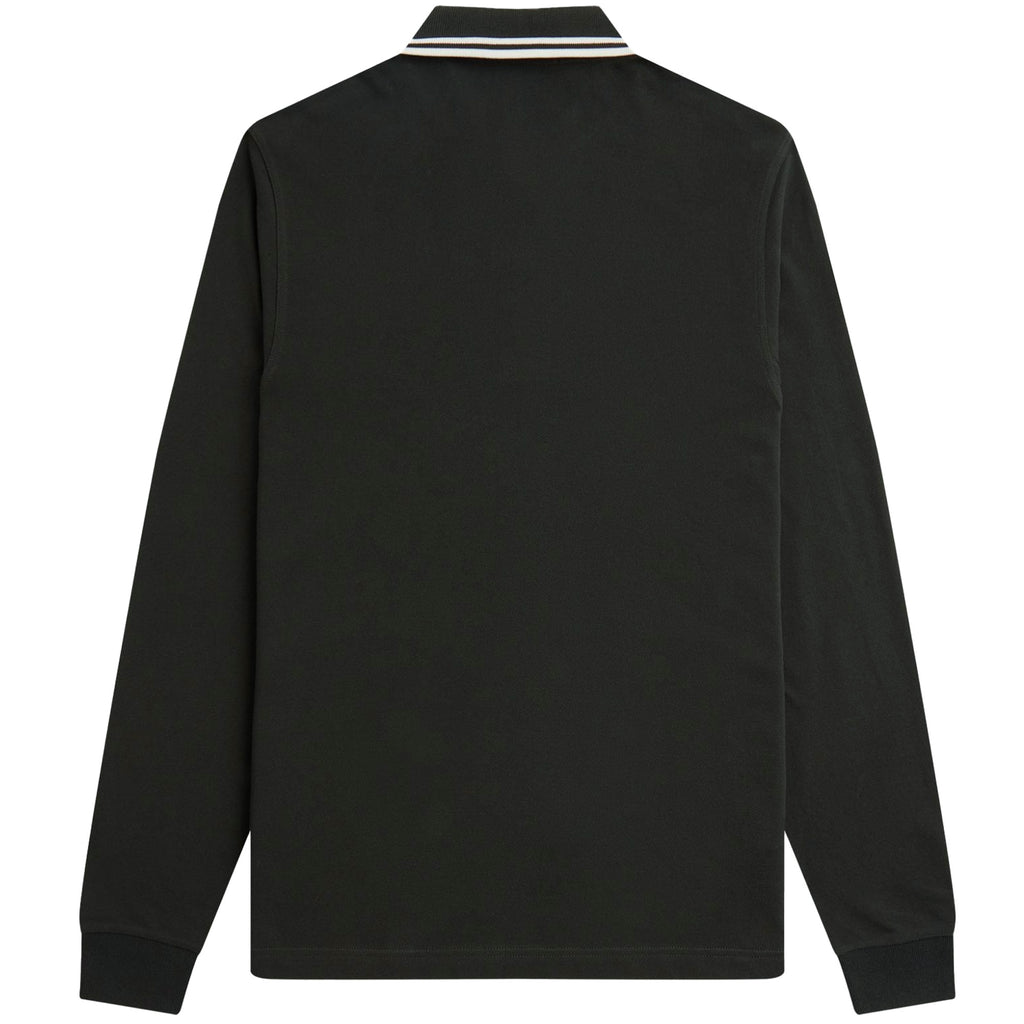 M3636 Long Sleeve Polo Shirt - Night Green
