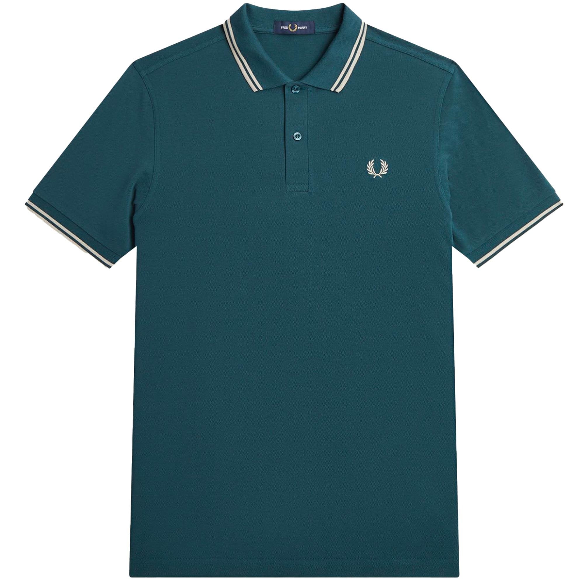 M3600 Twin Tipped Polo Shirt - Petrol Blue