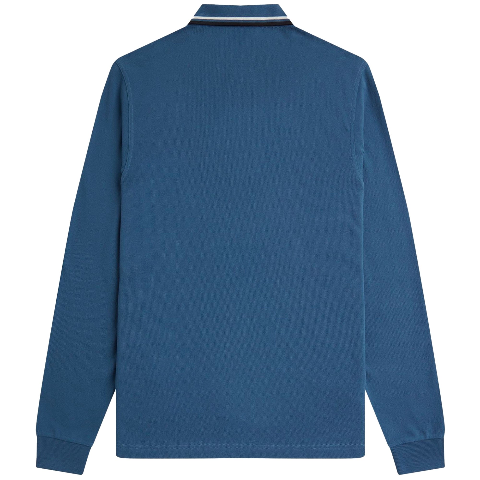 Fred Perry M3636 Long Sleeve Polo Shirt - Midnight Blue