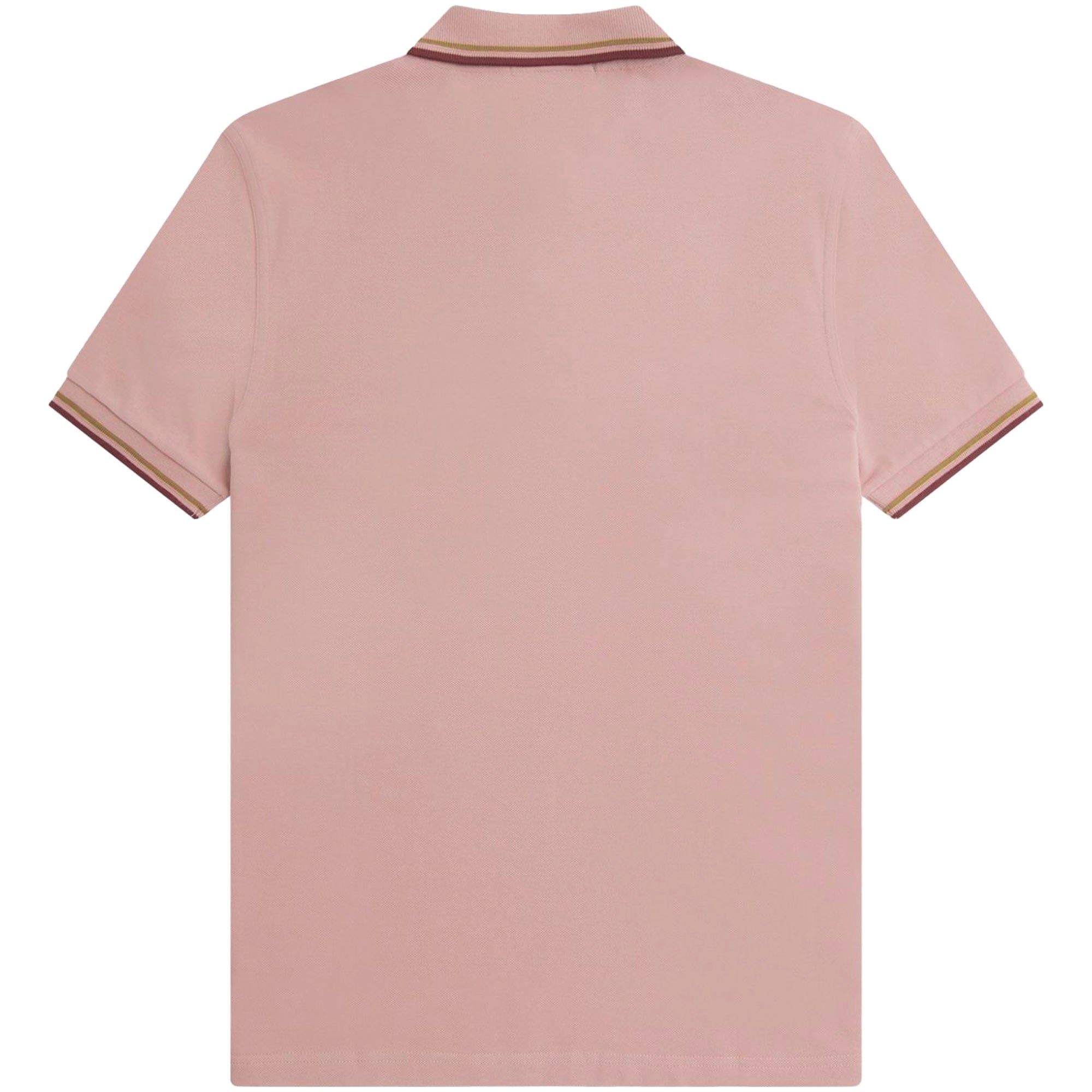 Fred Perry M3600 Twin Tipped Polo Shirt - Dusty Rose