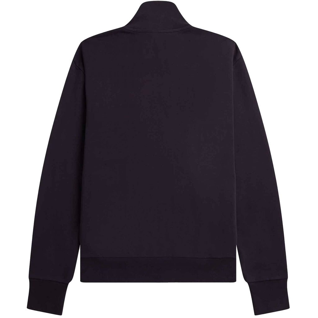 Fred Perry Funnel Neck Track Jacket - Black