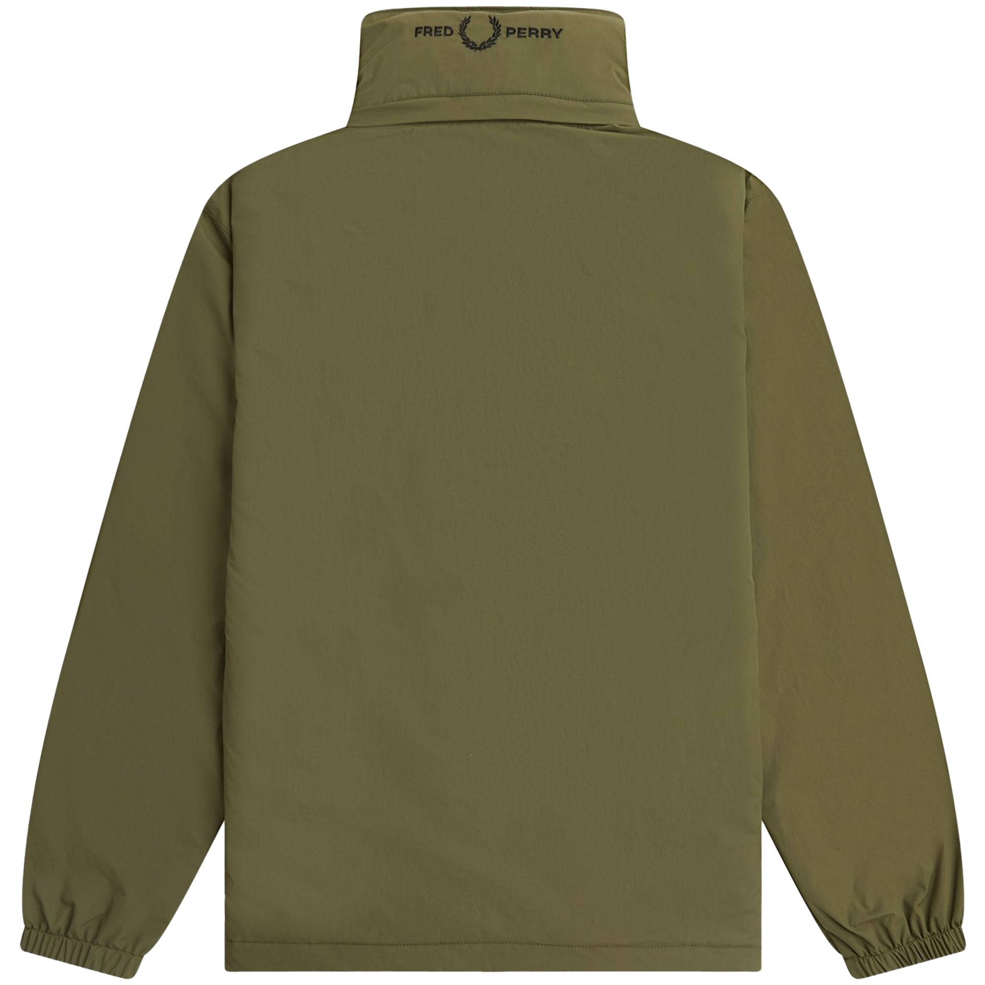 Fred Perry Patch Pocket Zip Through Jacket - Green