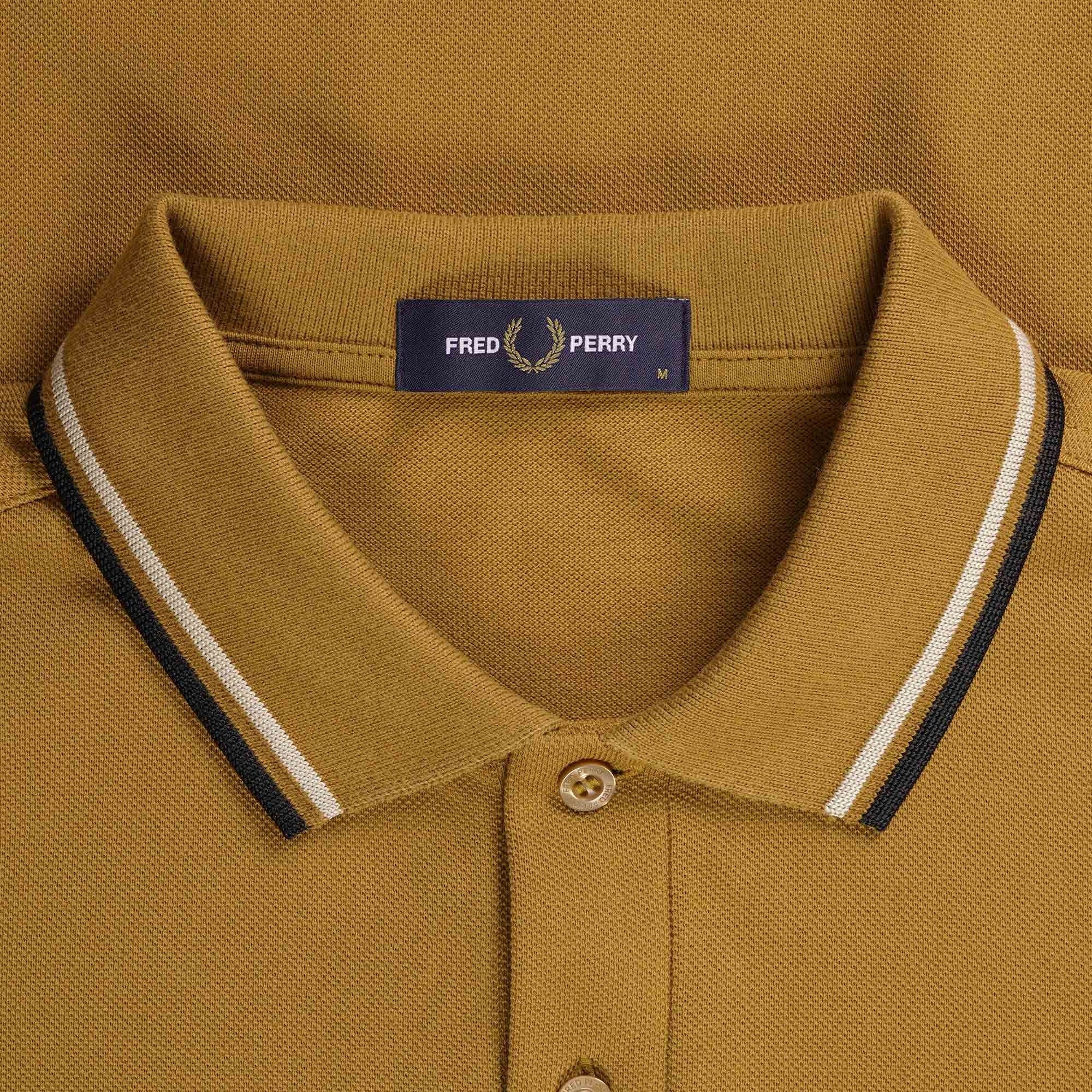 M3636 Long Sleeve Polo Shirt - Dark Caramel