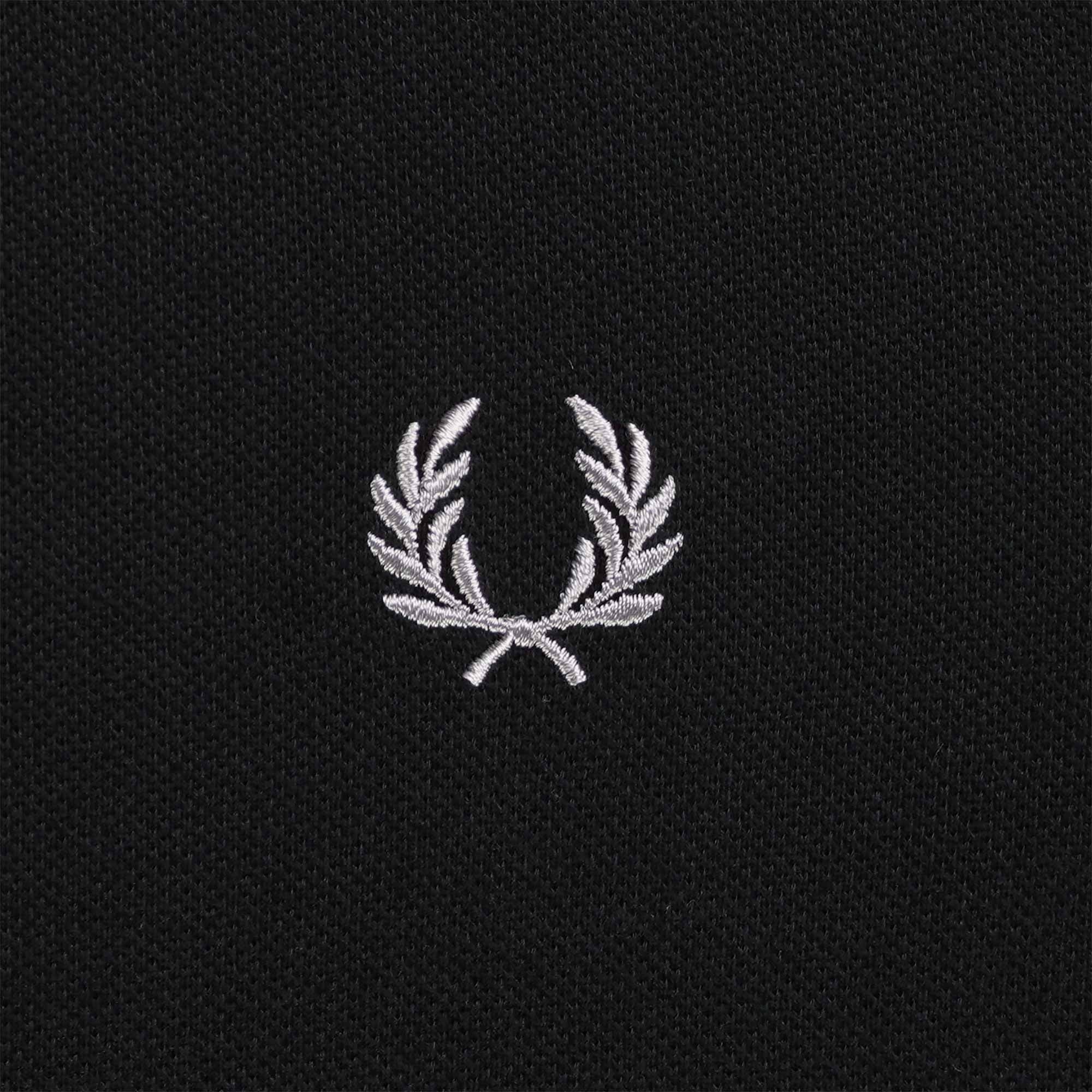 Fred Perry M3600 Twin Tipped Polo Shirt - Black