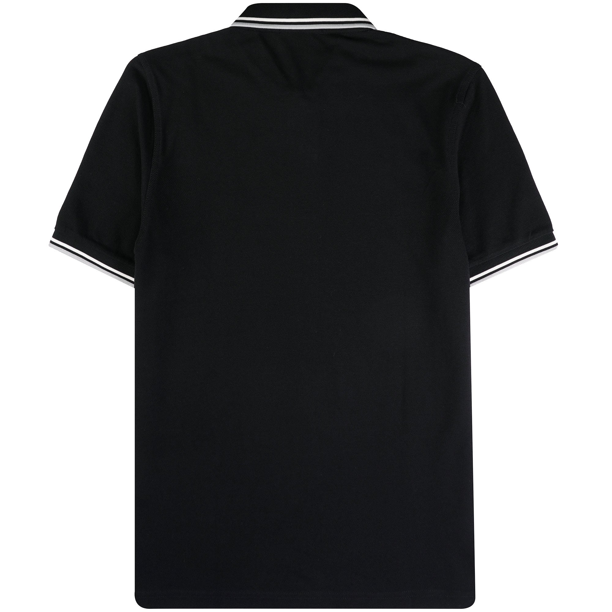 Fred Perry M3600 Twin Tipped Polo Shirt - Black