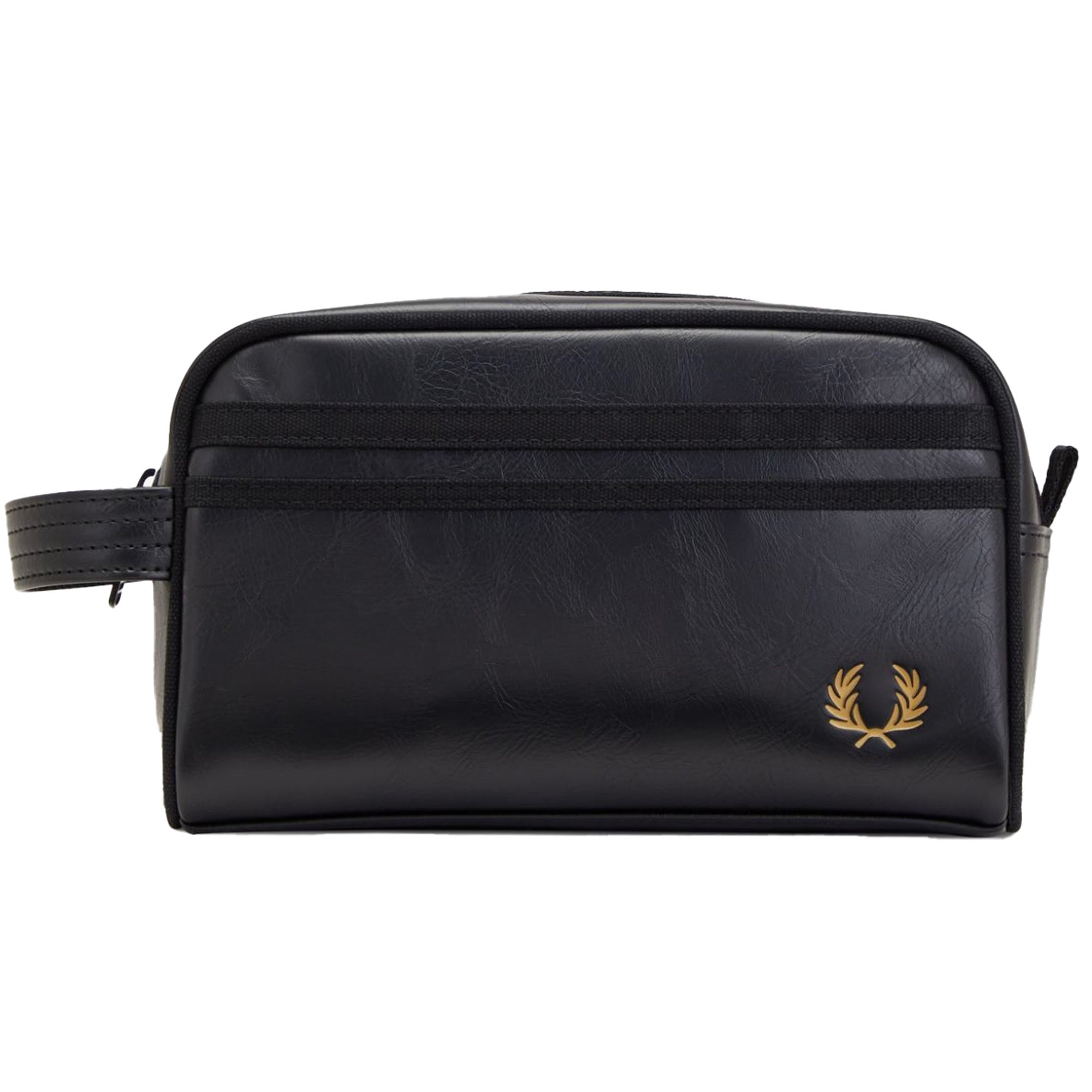 Fred Perry Tonal Wash Bag - Black