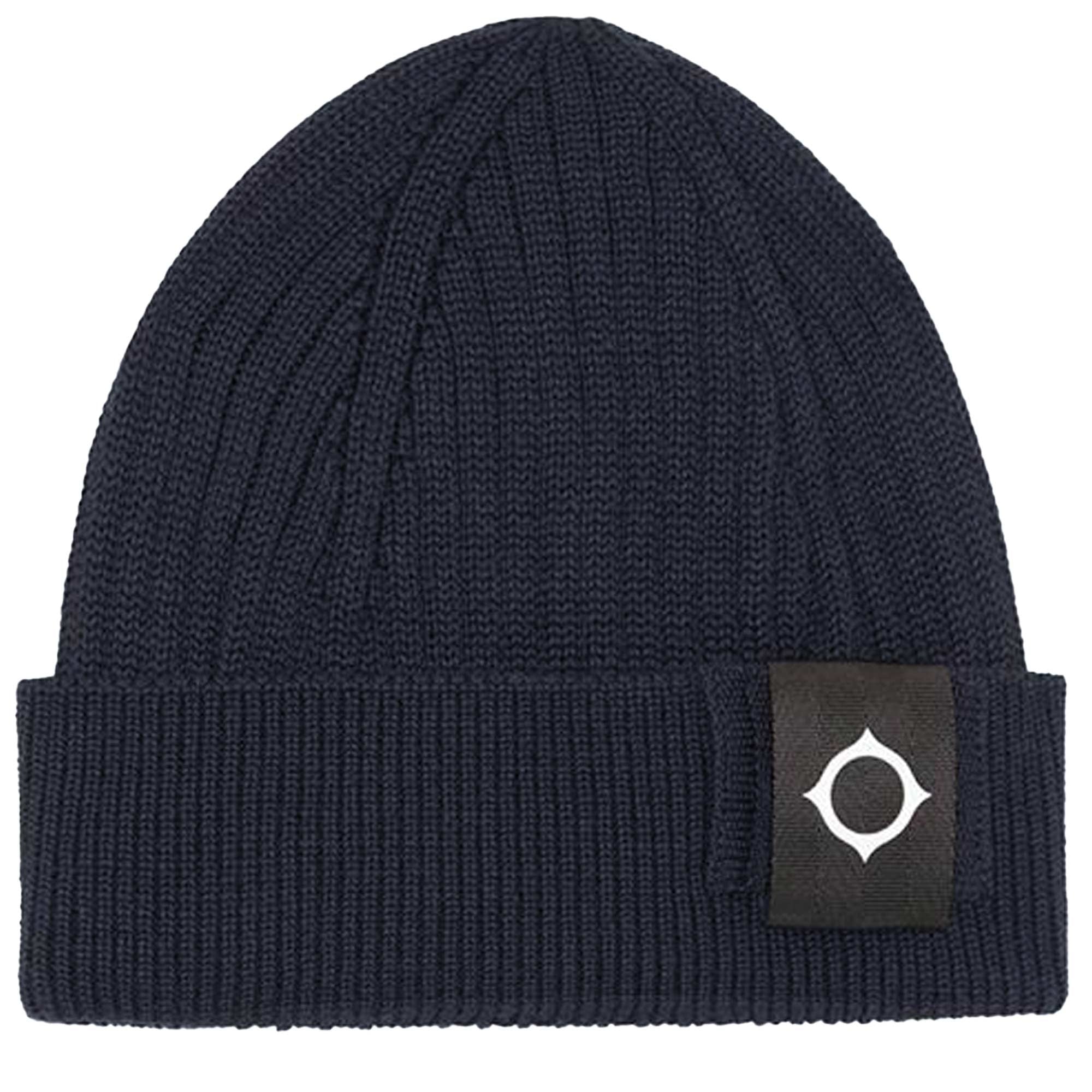 Rib Beanie Hat - Dark Navy