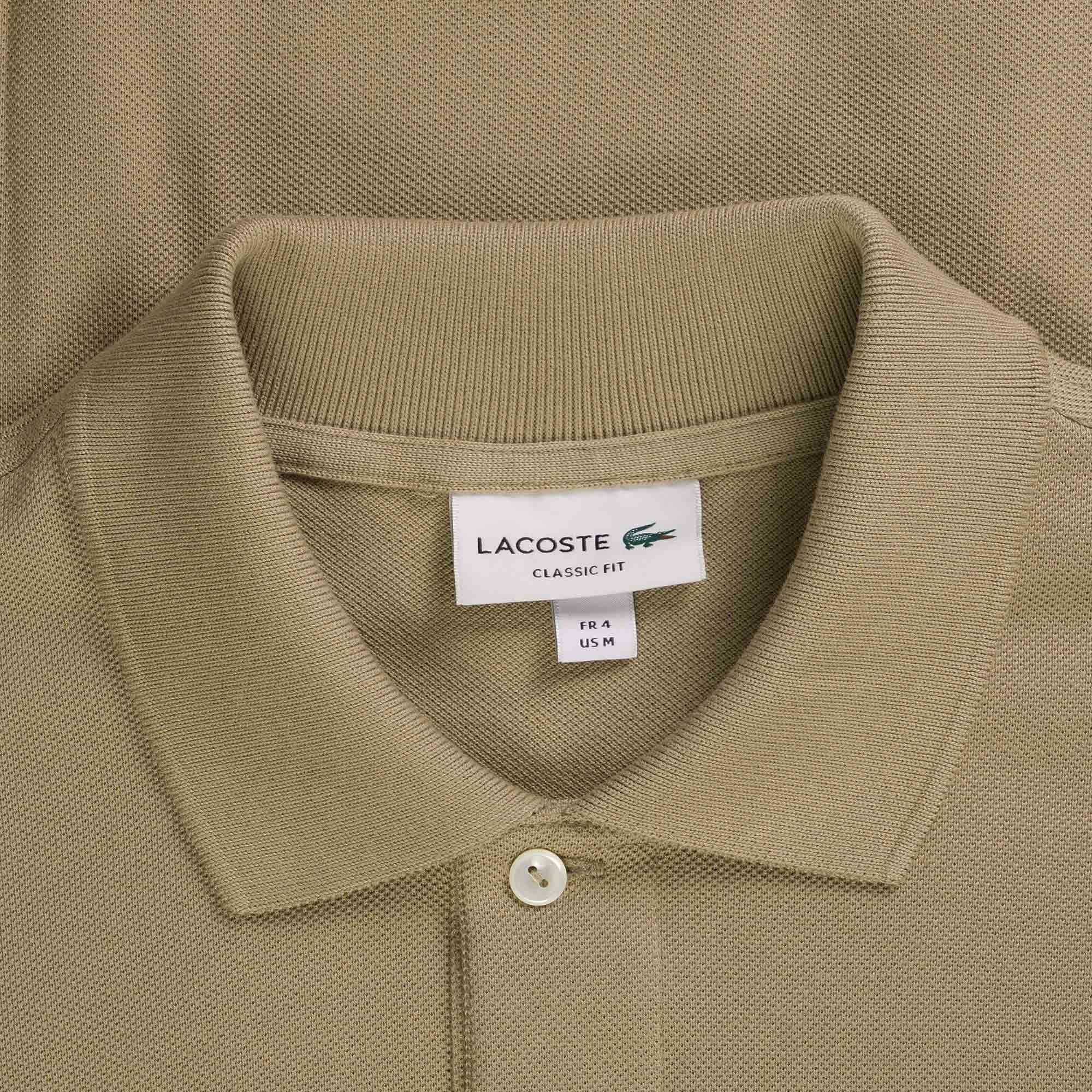 Lacoste Classic Pique Polo Shirt - Beige
