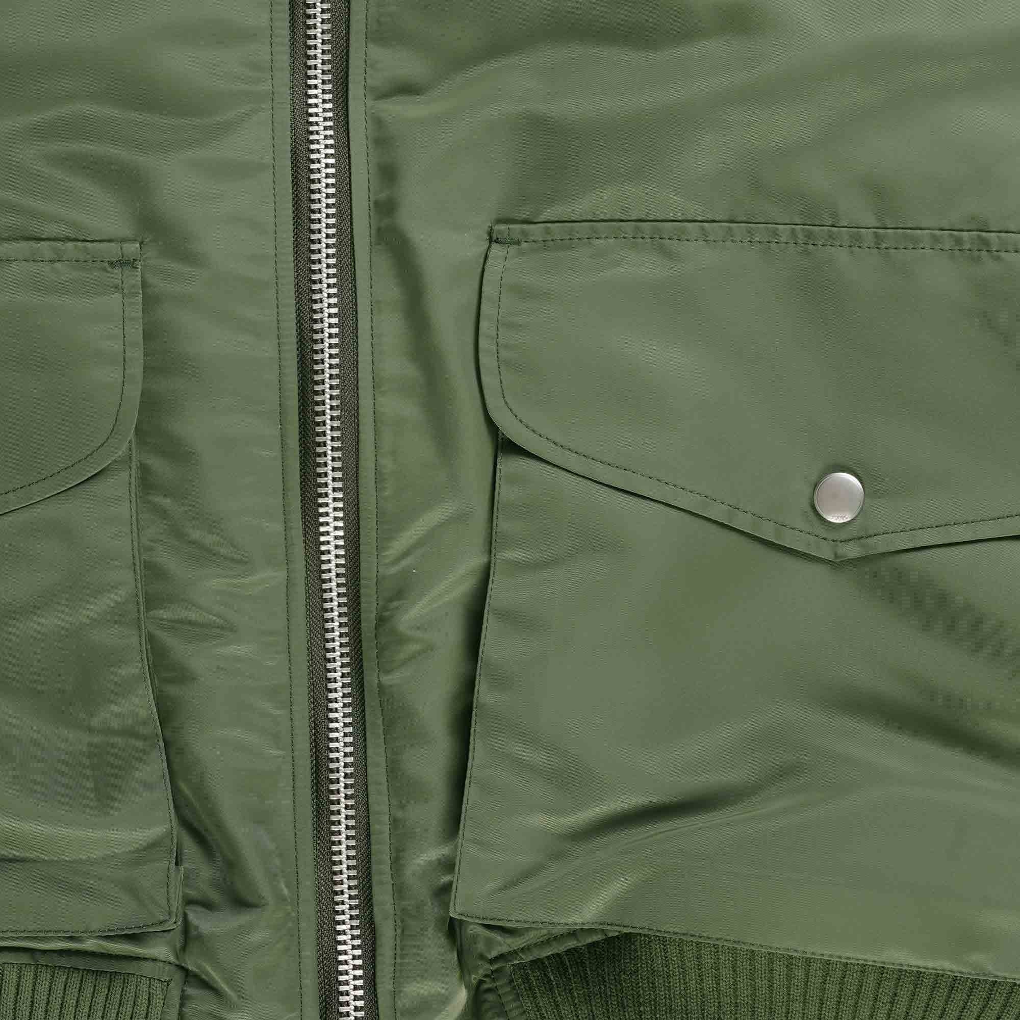 YMC Bros Bomber Jacket - Olive – Stuarts London