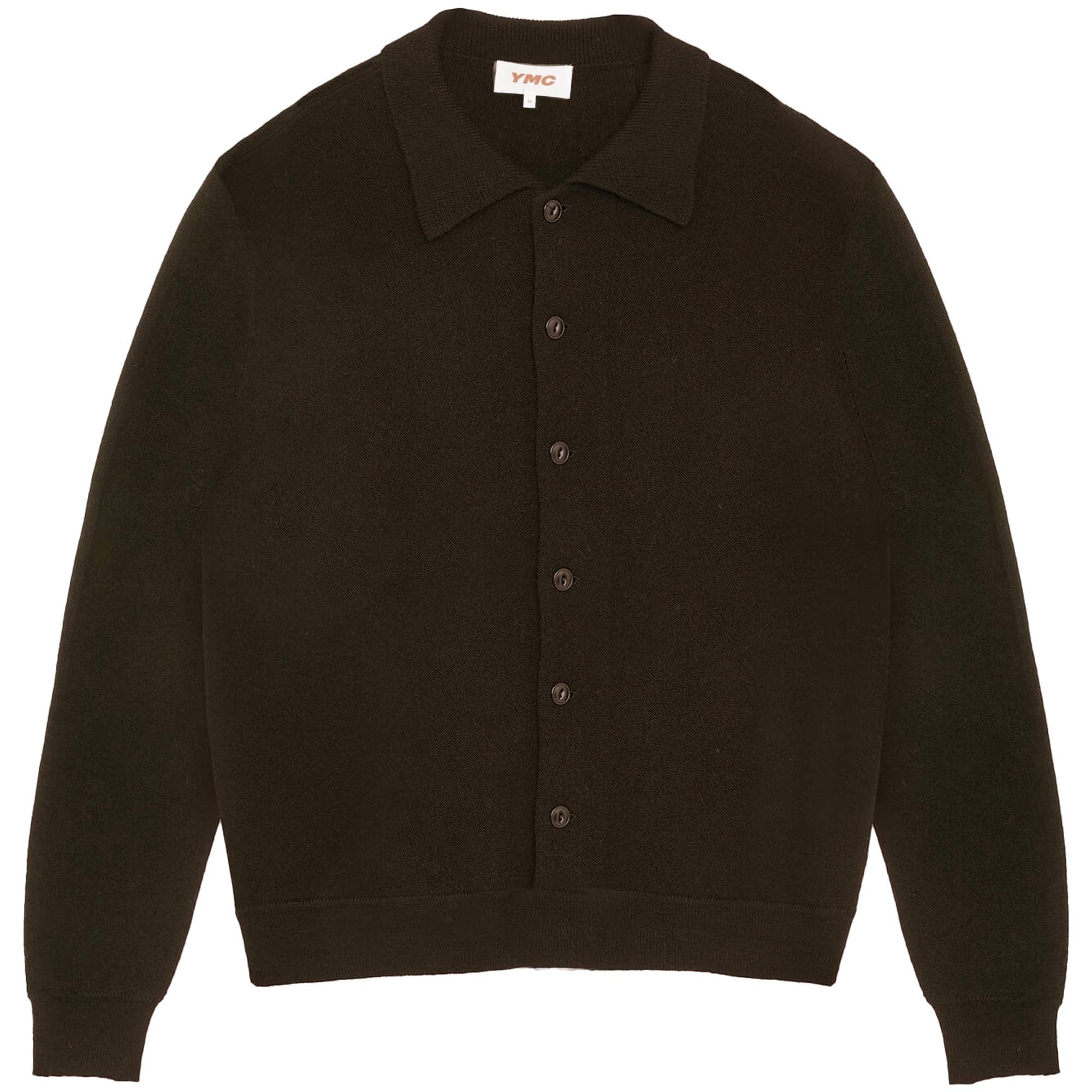 YMC Rat Pack Cardigan - Brown