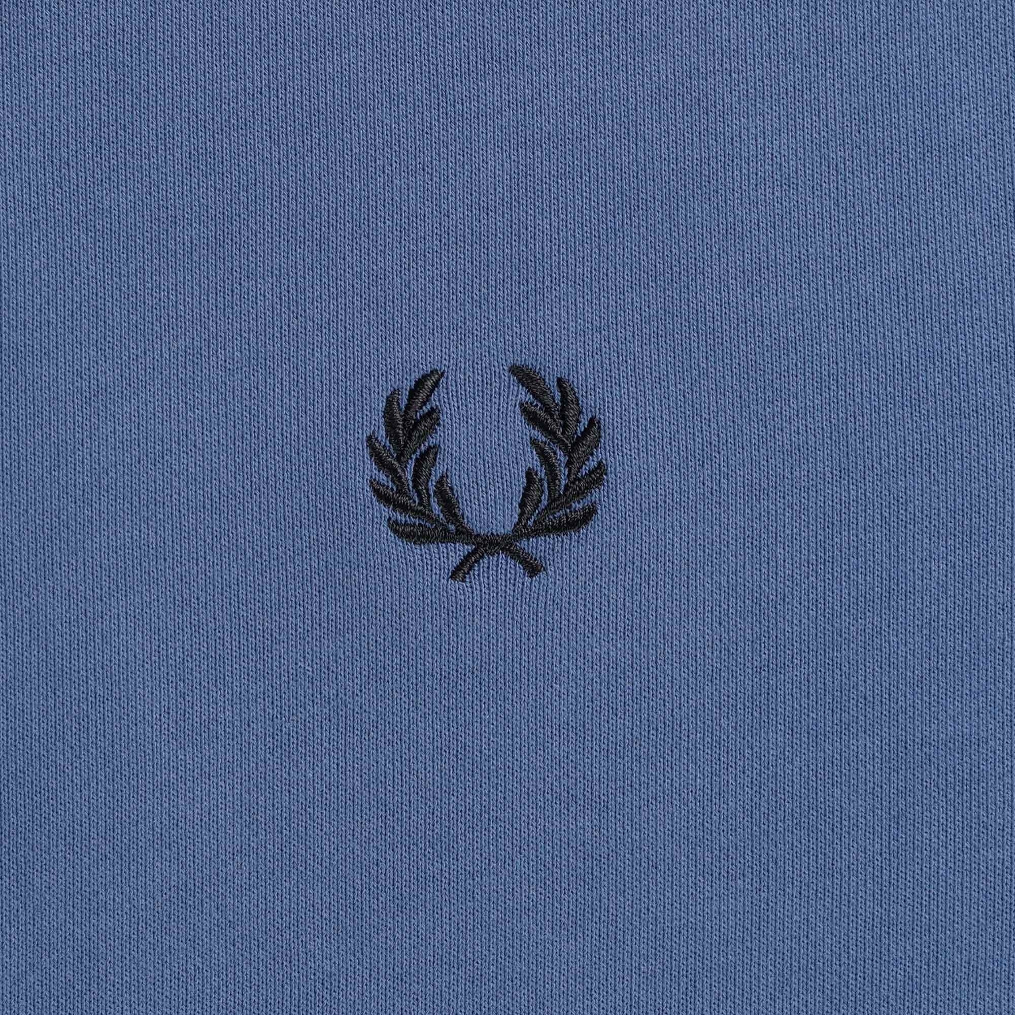 1/2 Zip Track Top - Midnight Blue