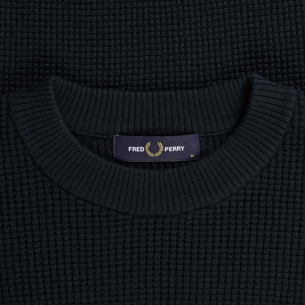 Waffle Jumper - Navy