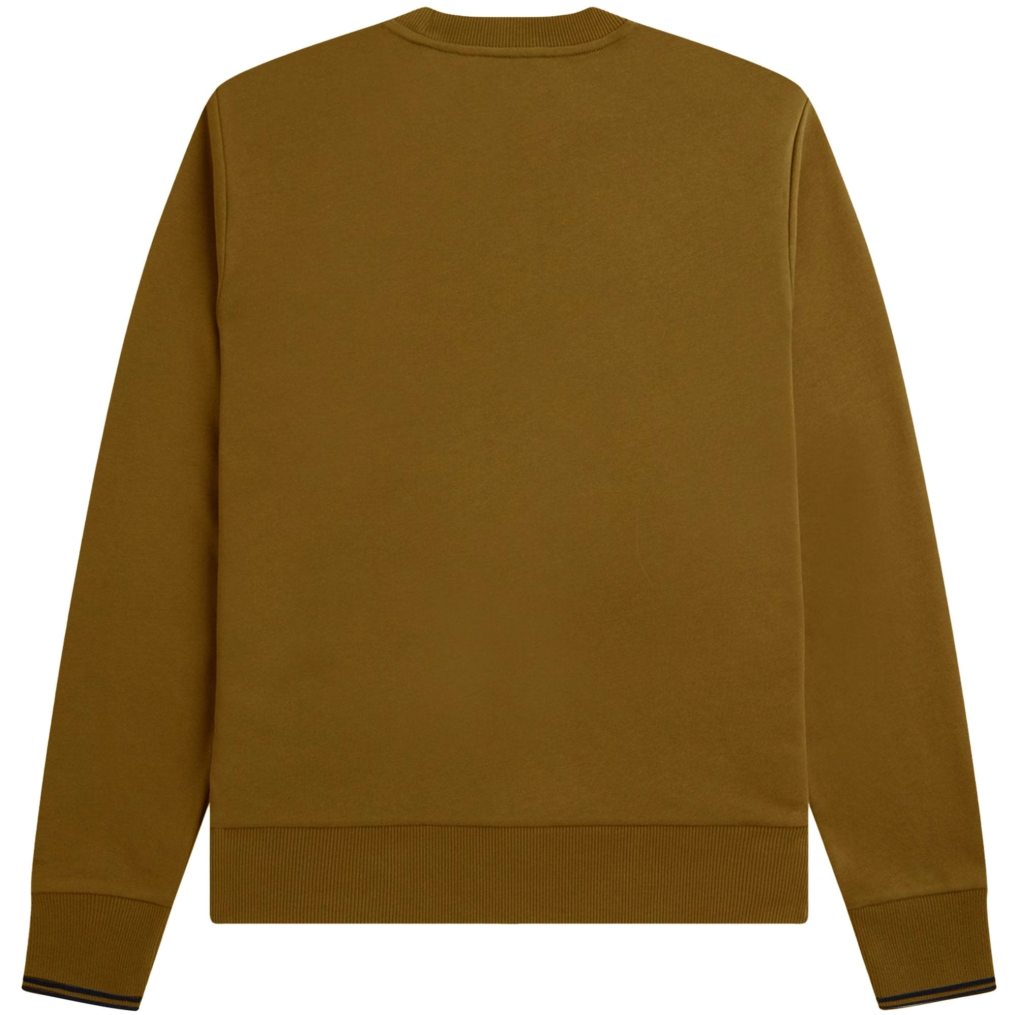 Fred Perry Crew Neck Sweatshirt - Dark Caramel