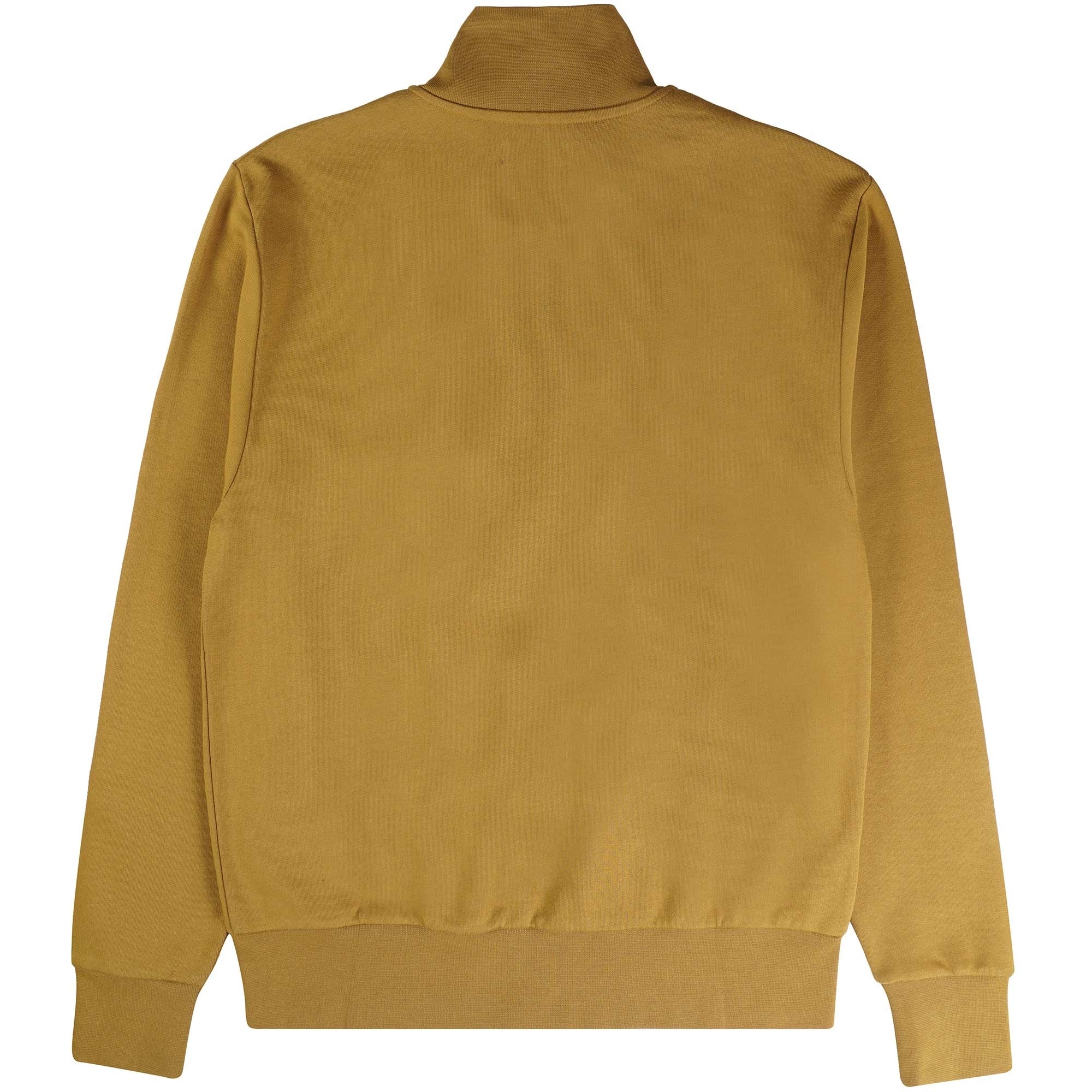 Fred Perry Funnel Neck Track Jacket - Dark Caramel