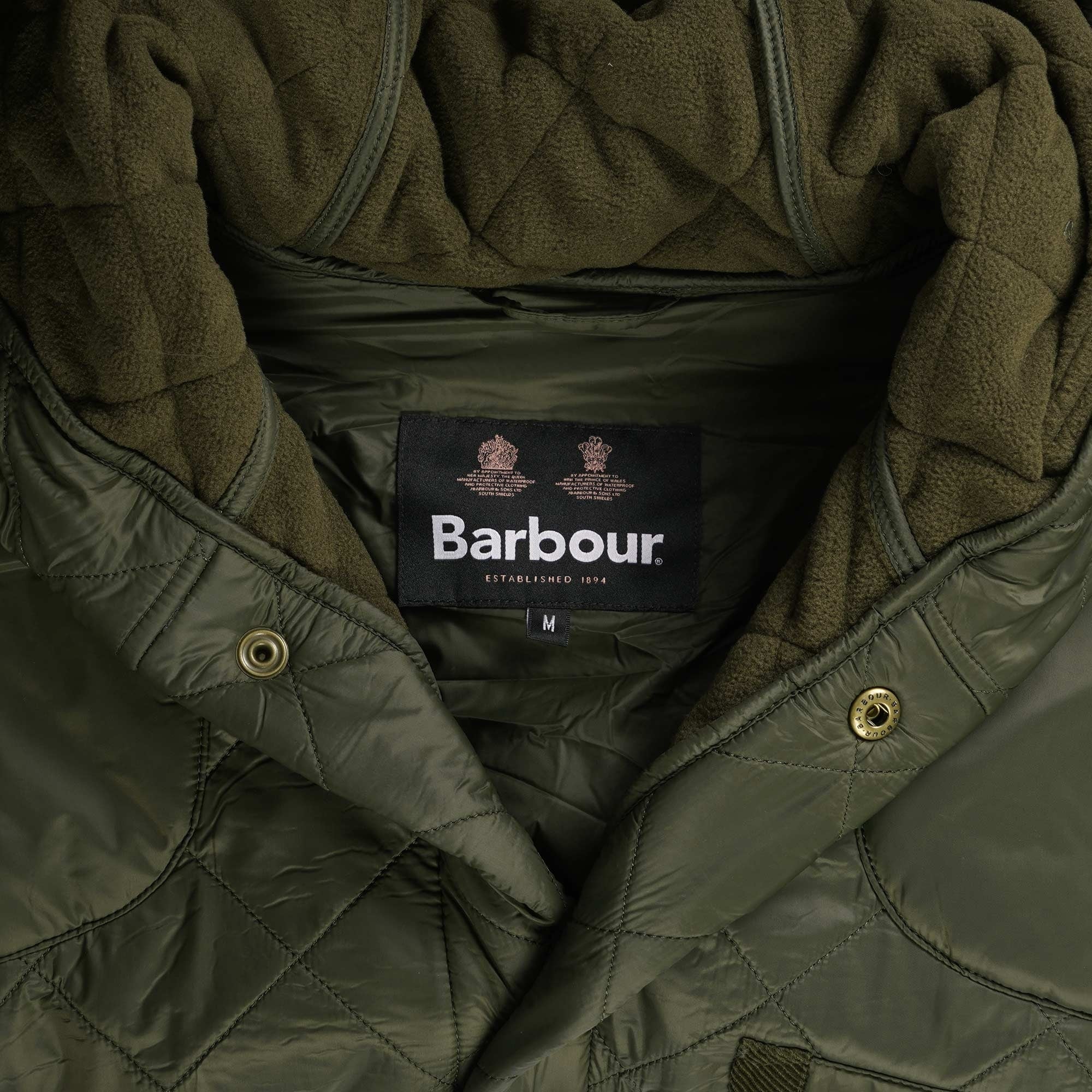 Barbour Overnight Polar Parka - Olive