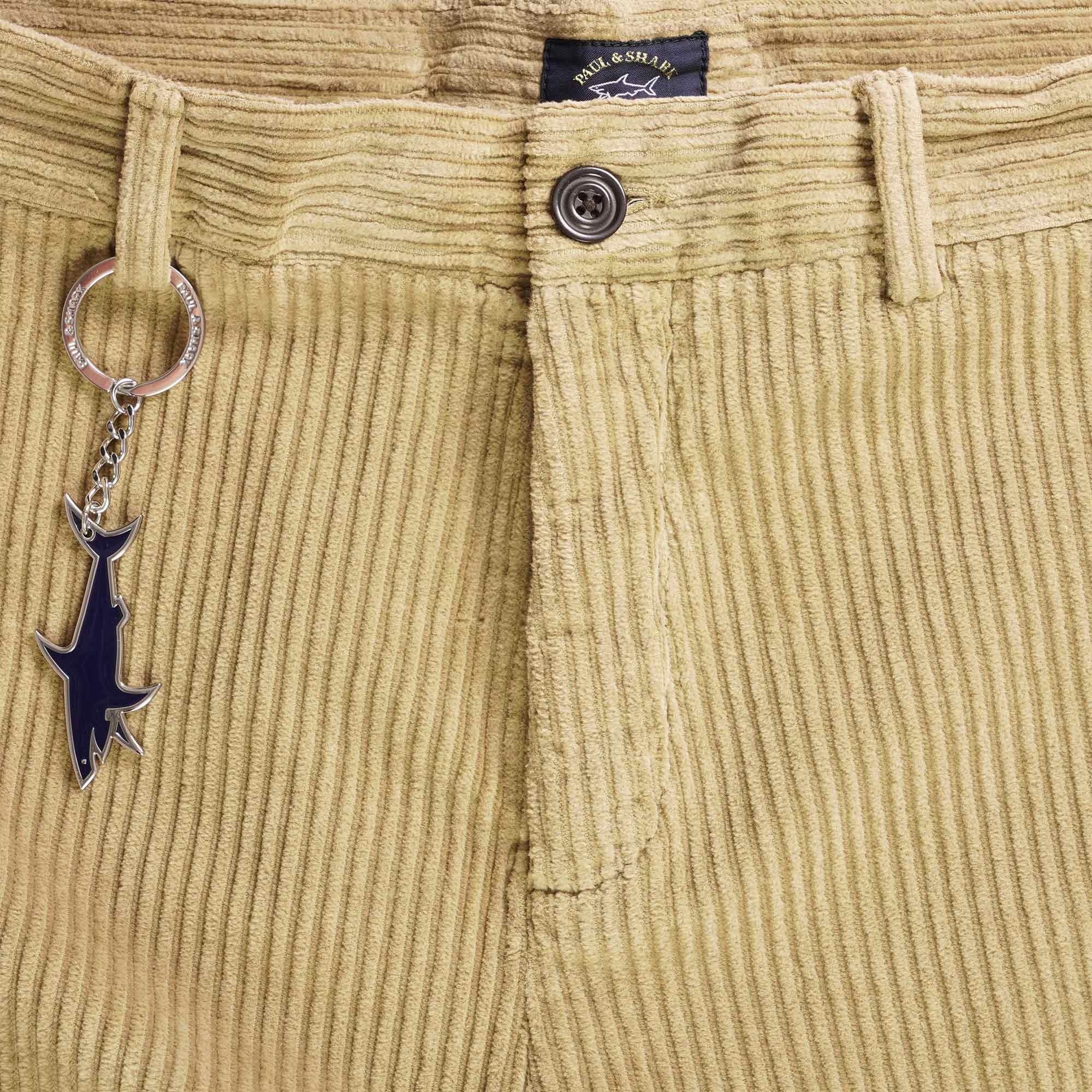 Paul and Shark Corduroy Trousers - Sand
