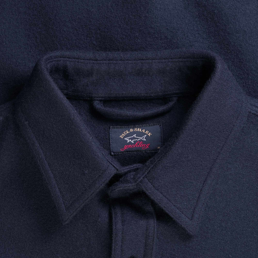 Paul and Shark Overshirt - Navy