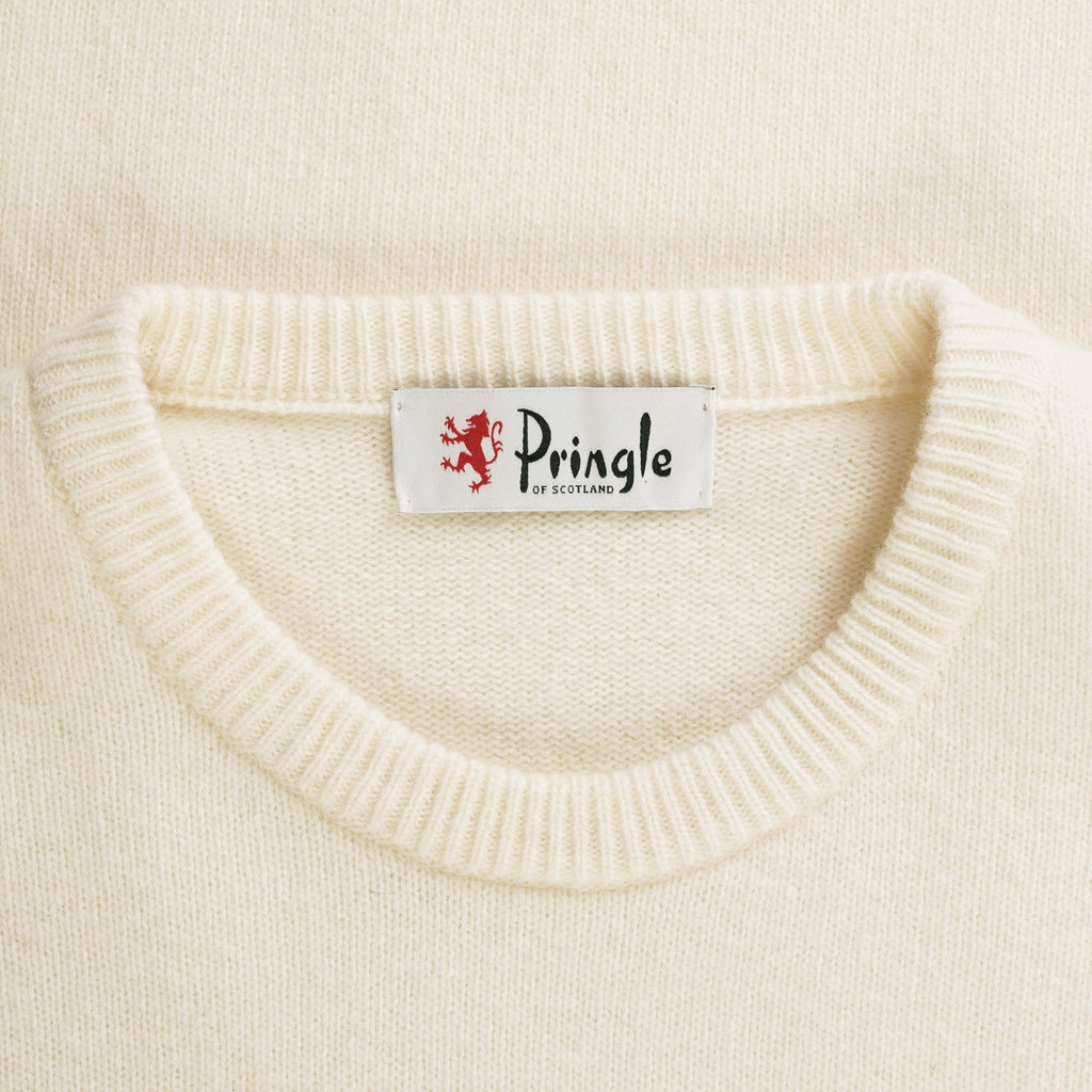 Pringle of Scotland Round Neck Jumper - Ivory