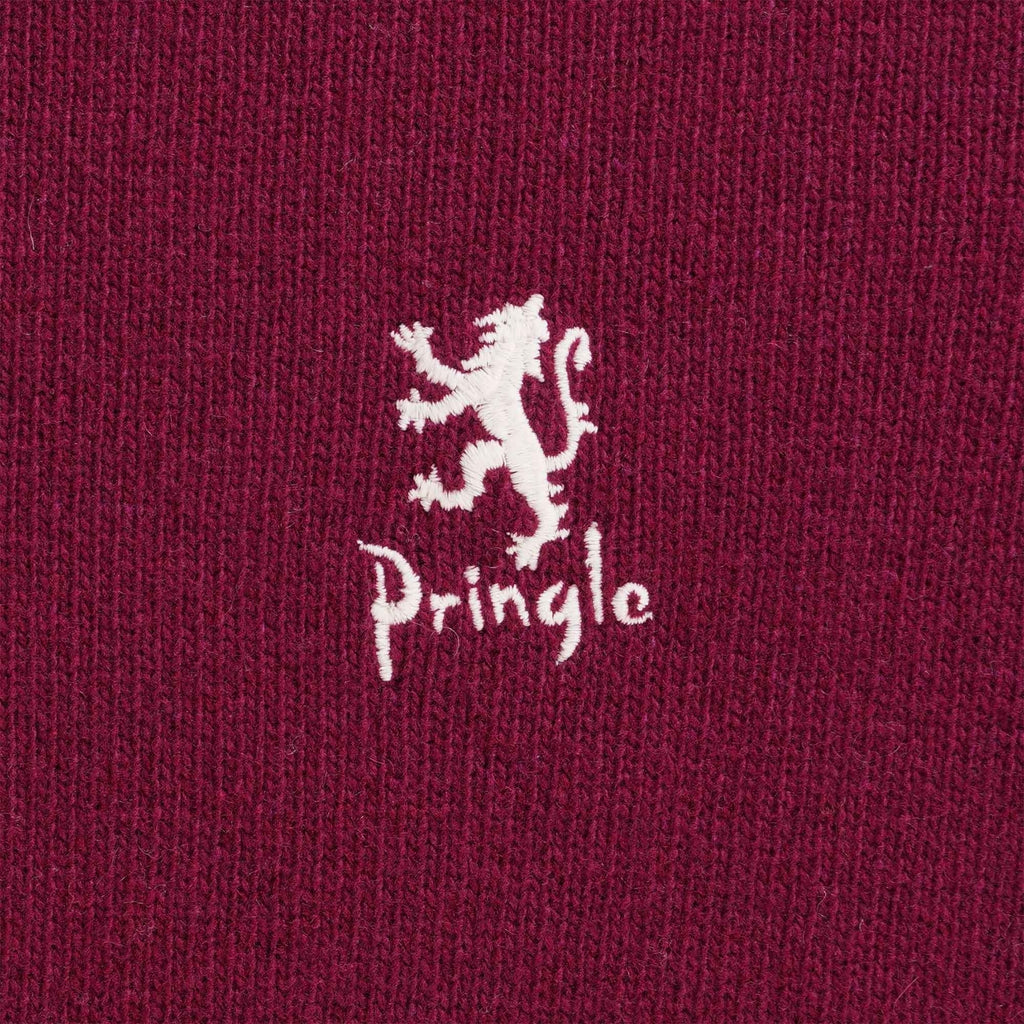 Pringle of Scotland Round Neck Jumper - Claret