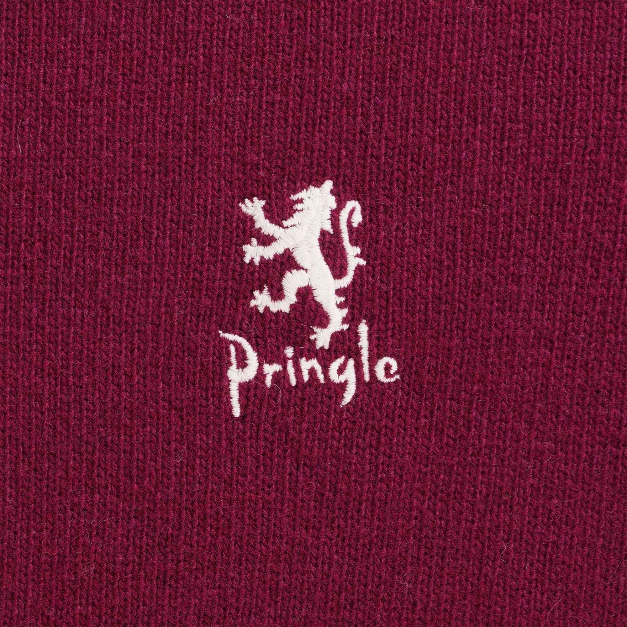 Pringle of Scotland Round Neck Jumper - Claret
