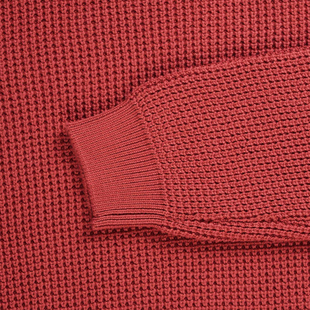 Timberland Tuck Crewneck Jumper - Burnt Red