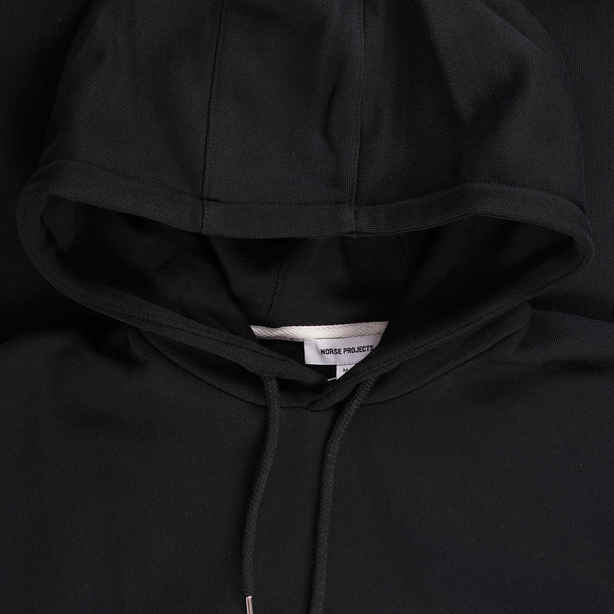 Norse Projects Vagn Classic Hoodie - Black