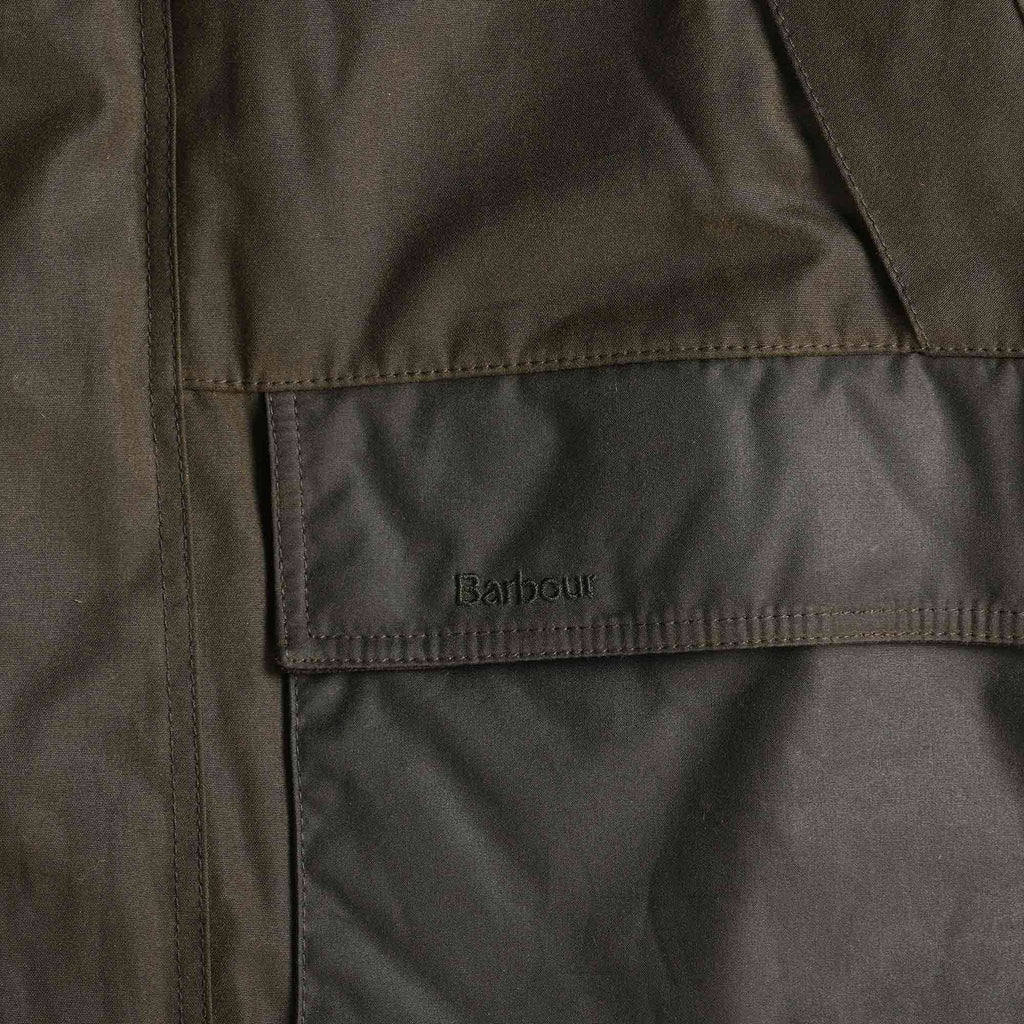 Barbour Short Field Parka - Olive