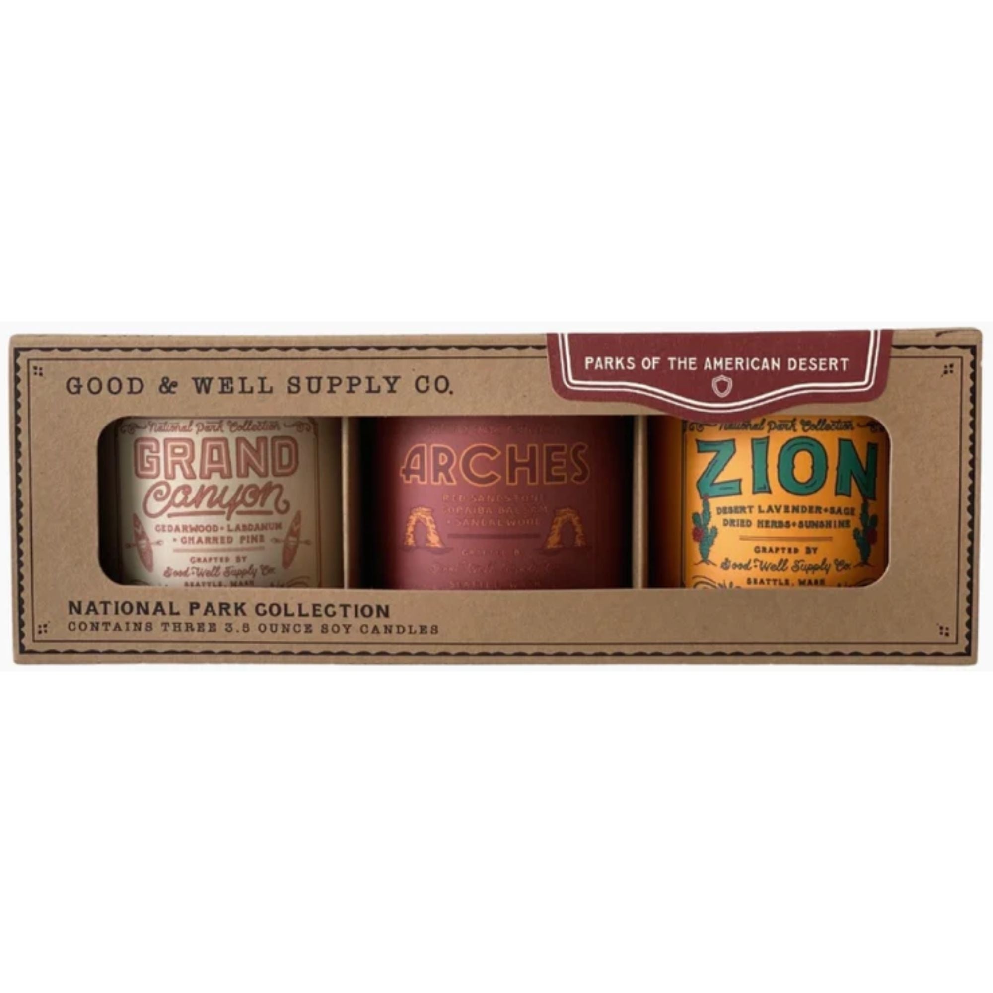 Good & Well Supply Co Parks of the American Desert Region Set