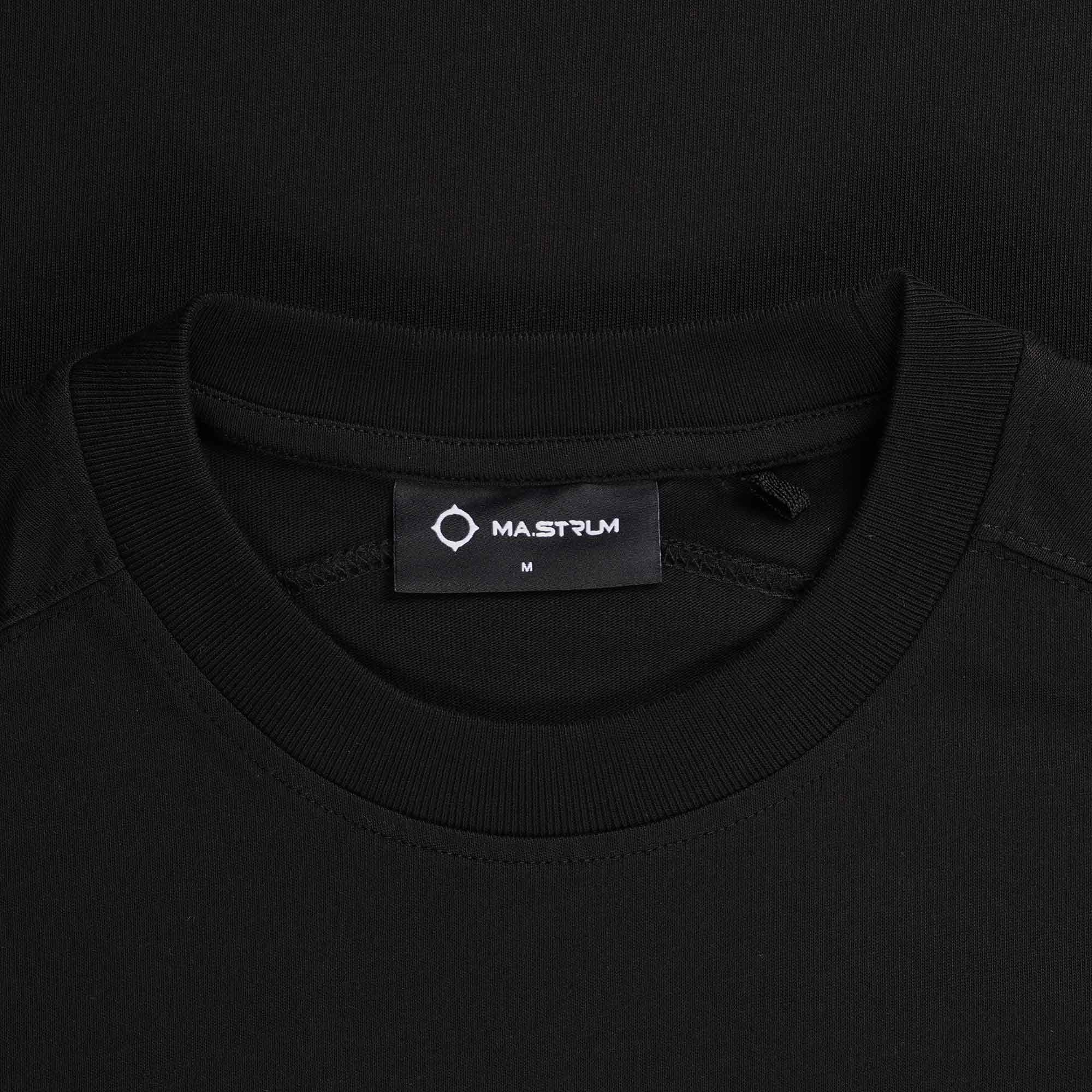 Ma Strum Short Sleeve Cargo Pocket T-Shirt - Jet Black