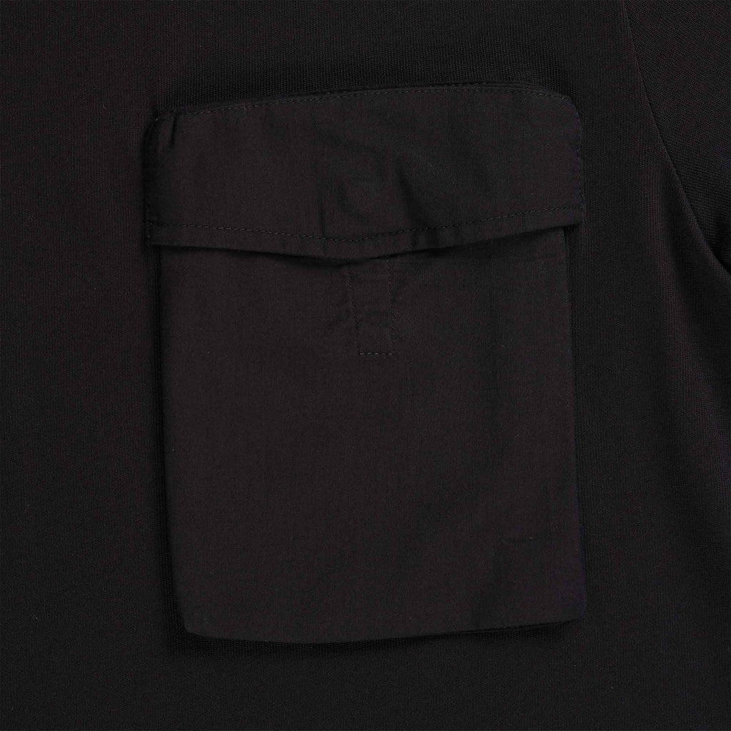 Ma Strum Short Sleeve Cargo Pocket T-Shirt - Jet Black
