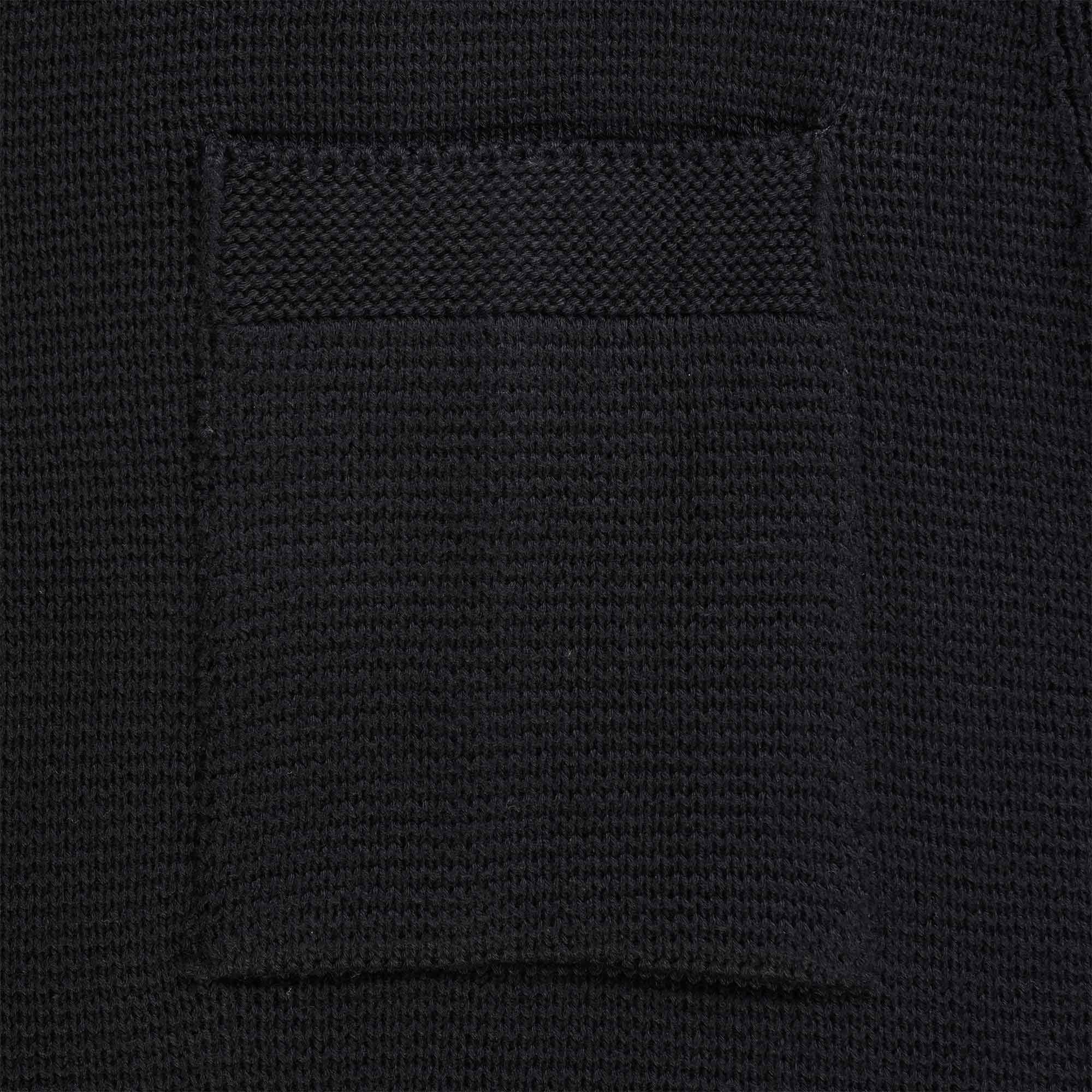 Ma Strum Milano Knit Roll Neck Jumper -  Jet Black