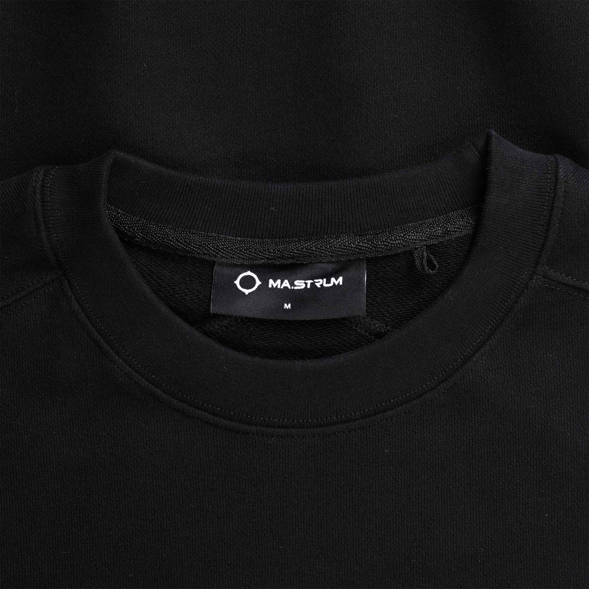 Ma Strum Core Crew Sweatshirt - Jet Black
