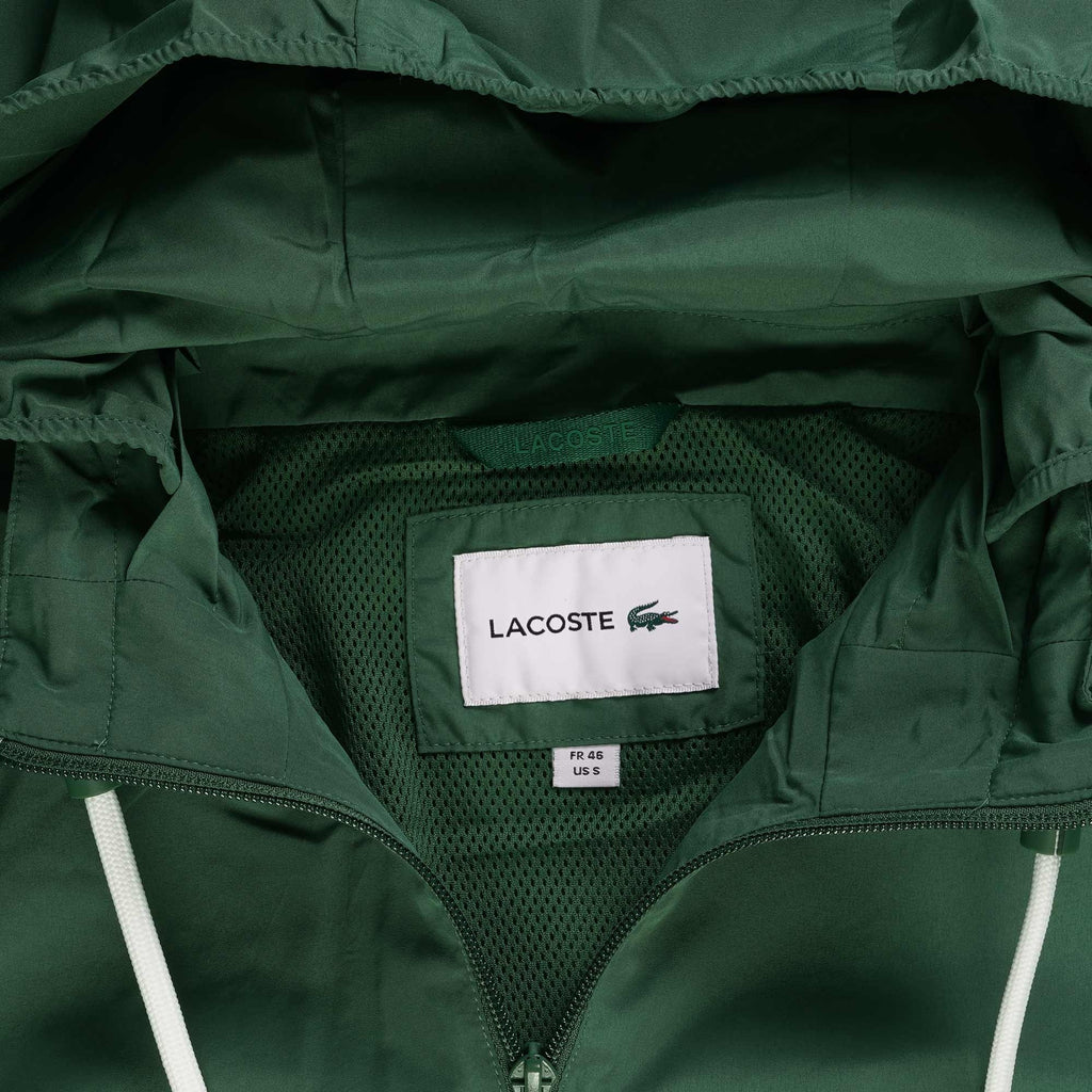 Short Water-resistant Sportsuit Jacket - Green