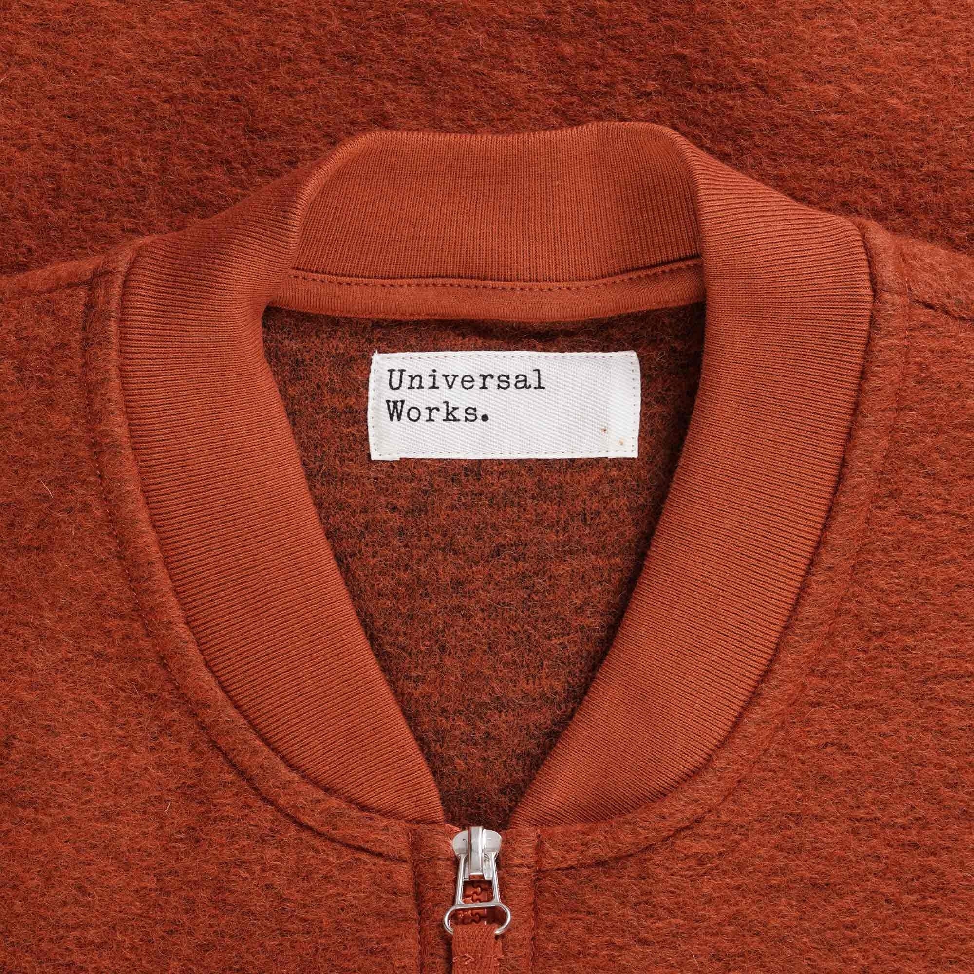 Universal Works Zip Waistcoat - Orange