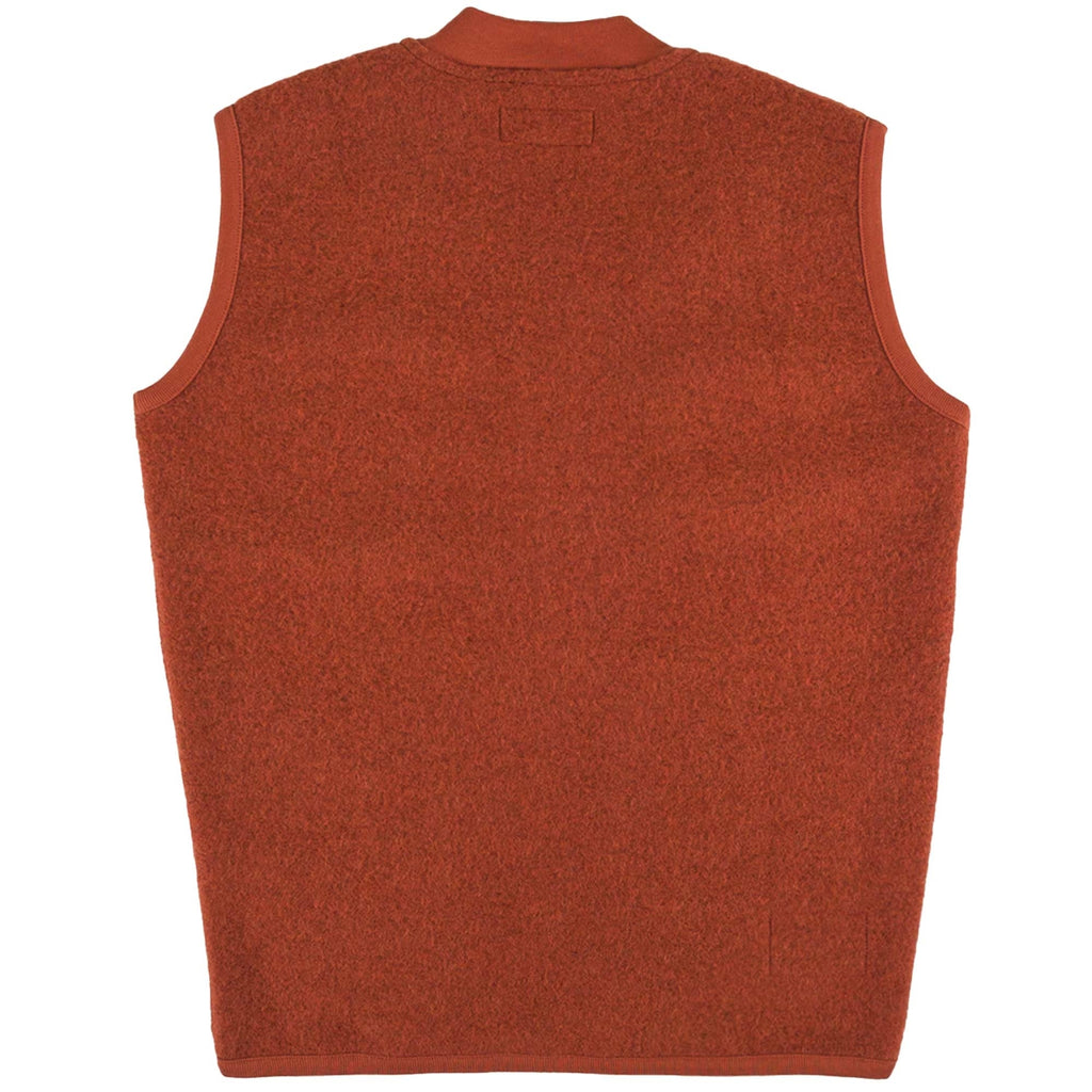 Universal Works Zip Waistcoat - Orange