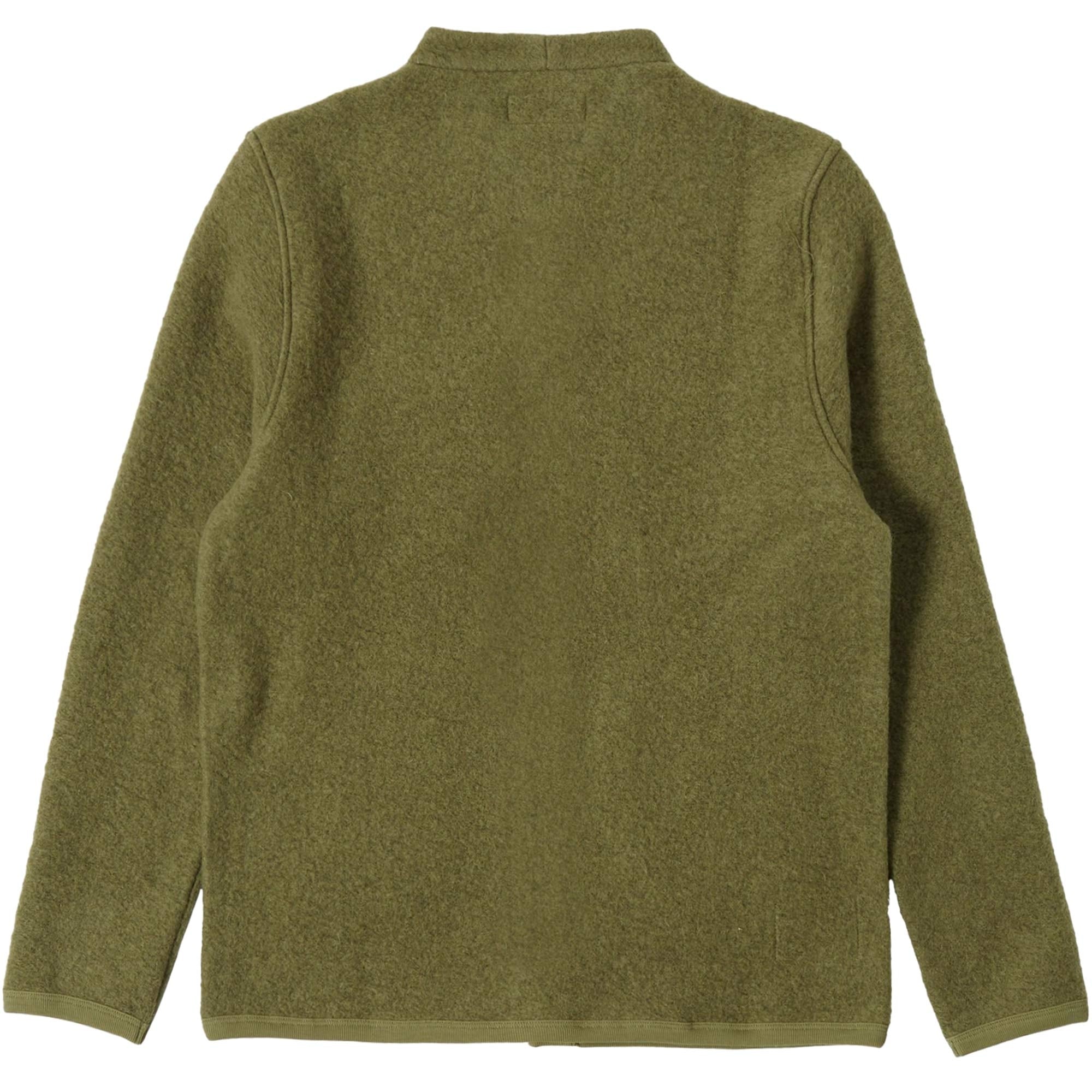 Universal Works Wool Fleece Cardigan - Lovat