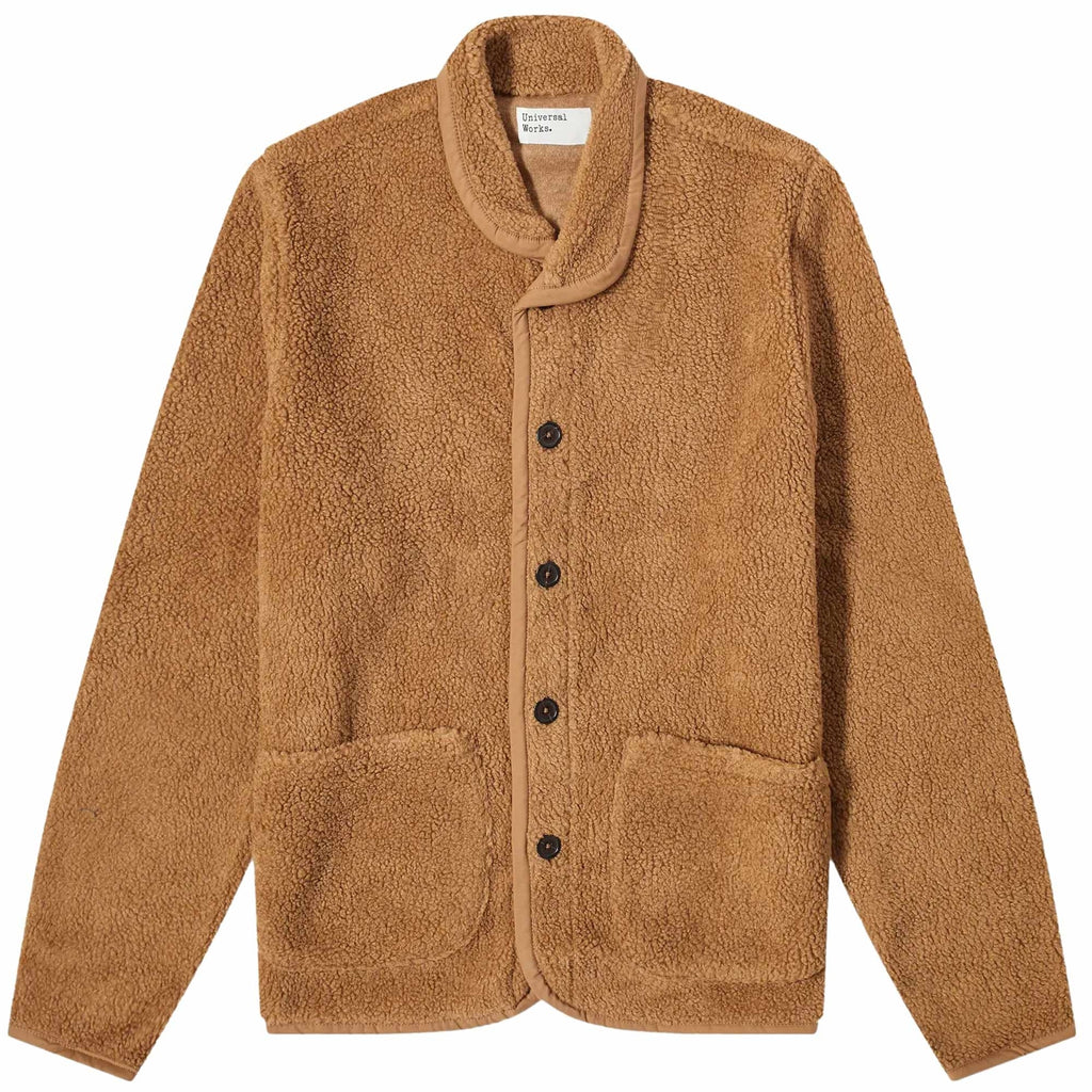 Universal Works Mountain Fleece Lancaster Jacket - Sand