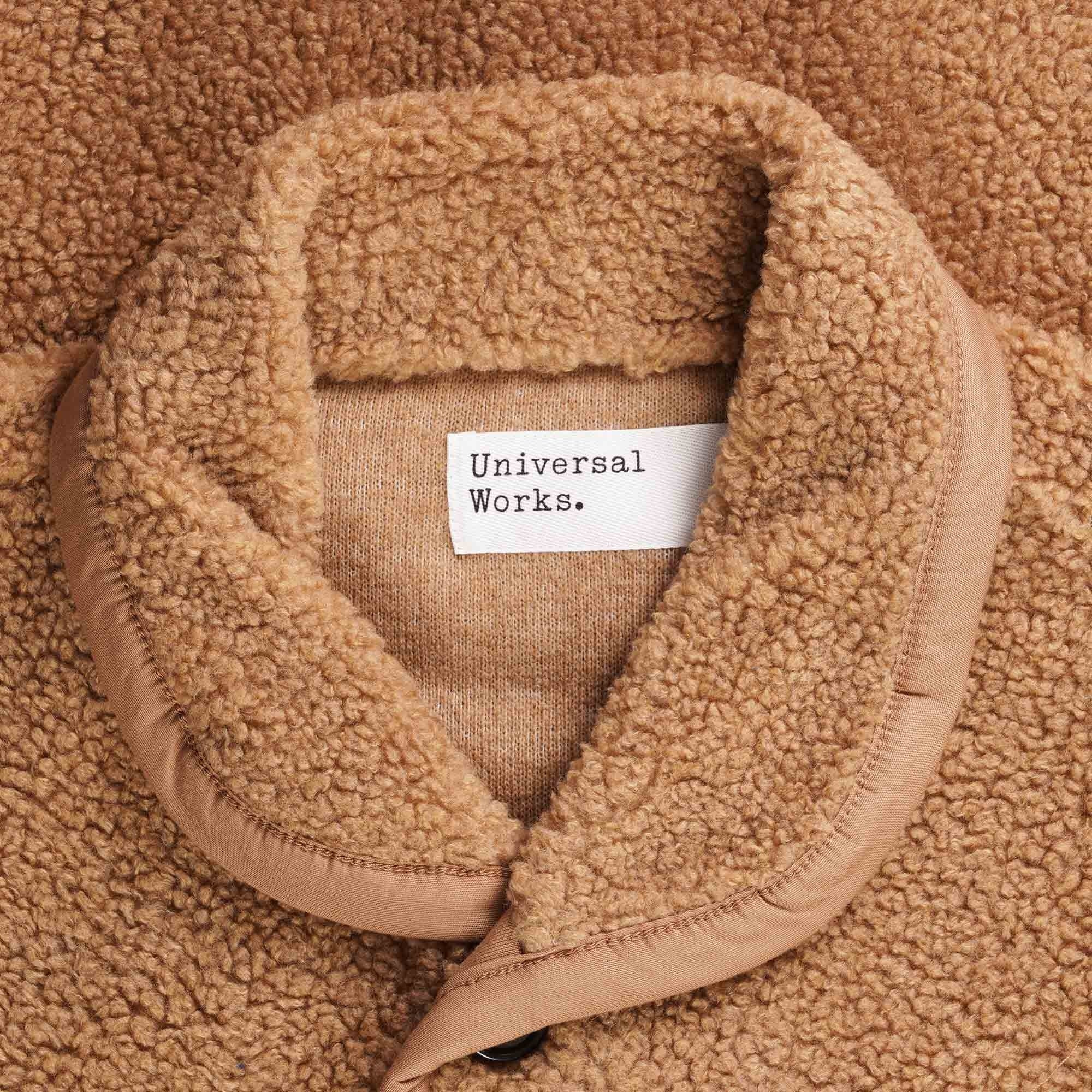 Universal Works Mountain Fleece Lancaster Jacket - Sand