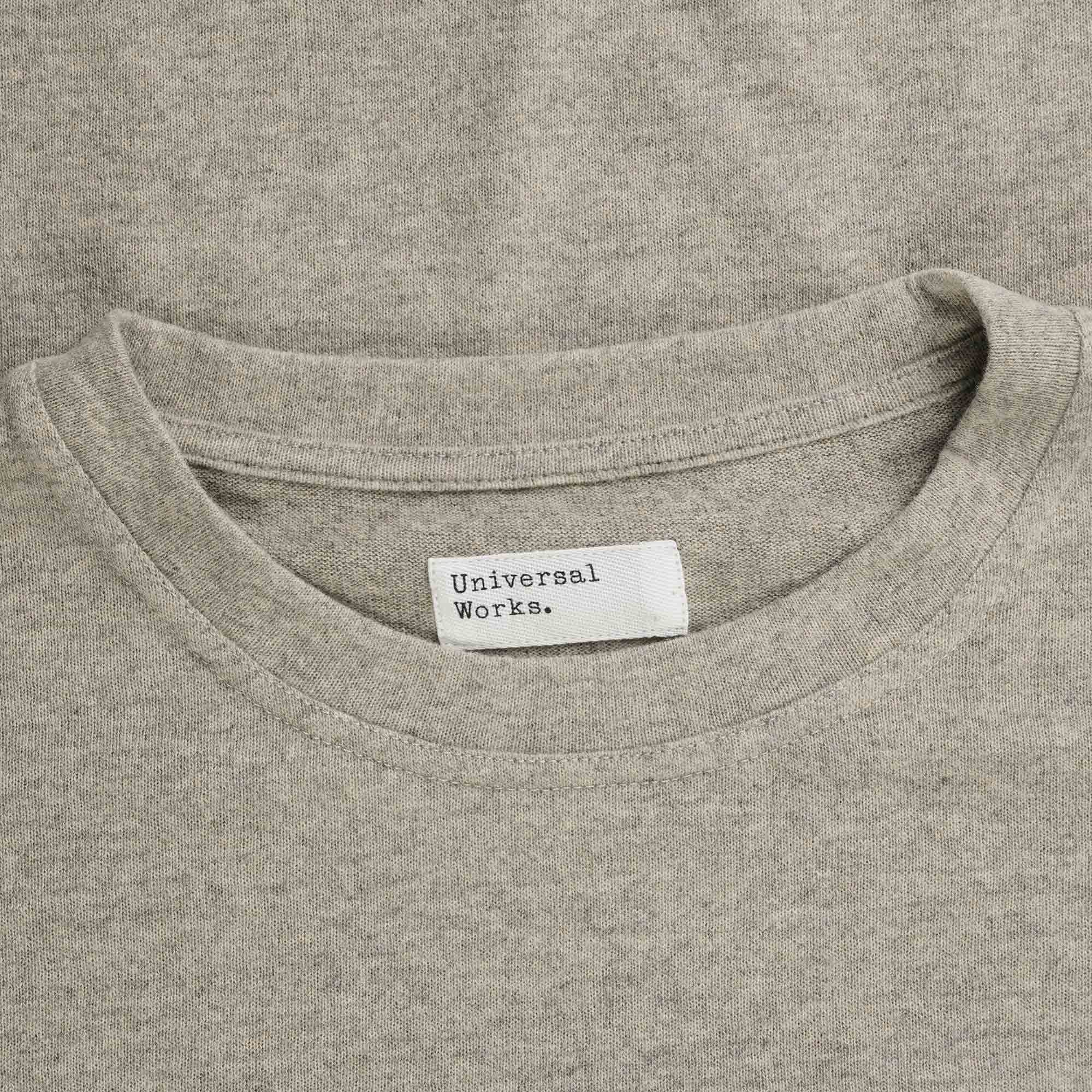 Universal Works Long Sleeve Pocket T-Shirt - Sand