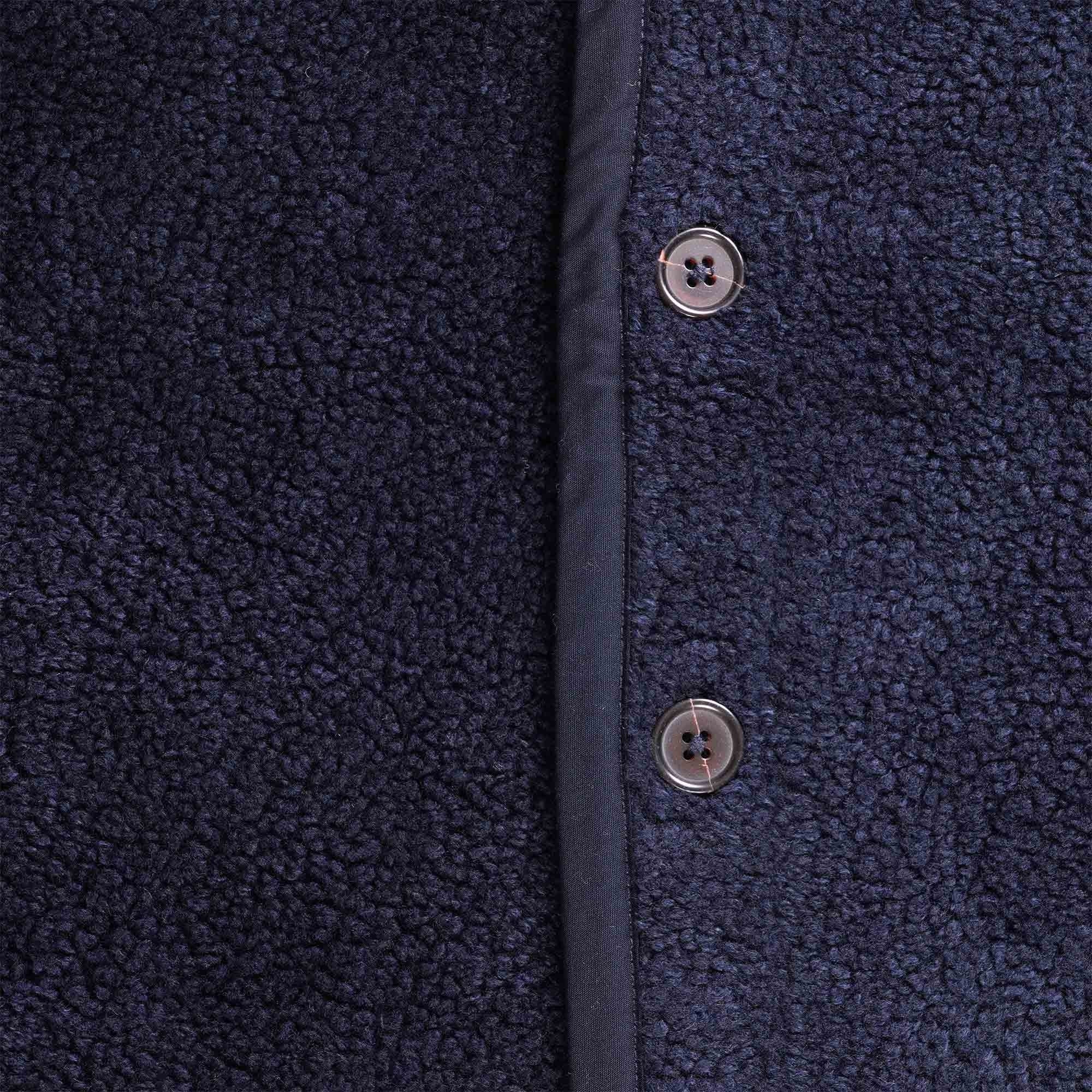 Universal Works Mountain Fleece Lancaster Jacket - Navy