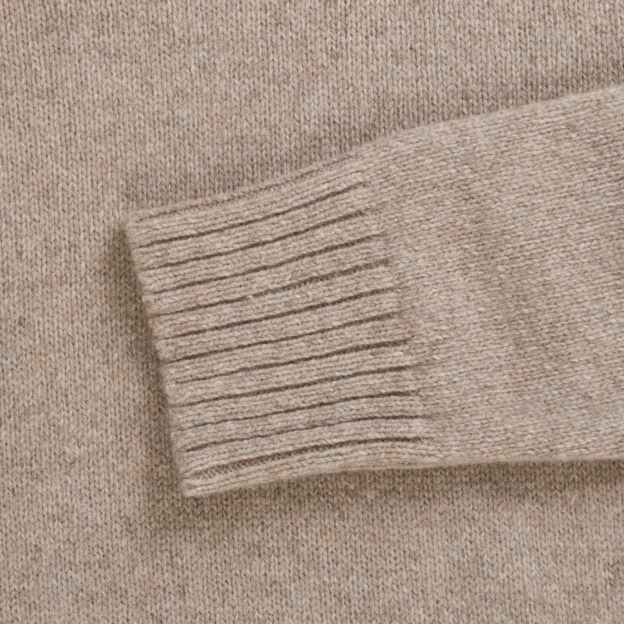 Universal Works Eco Wool Roll Neck Knit - Oatmeal