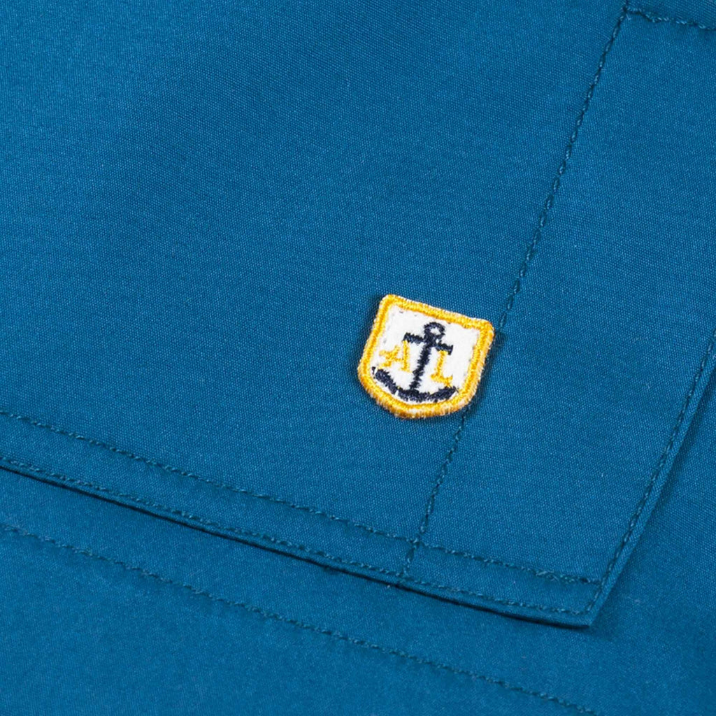 Armor Lux Water Repellent Pea Jacket - Blue