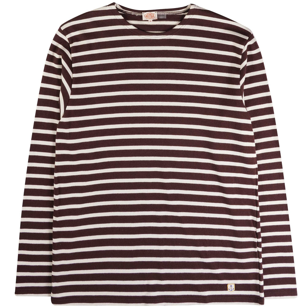 Armor Lux Breton Striped T-Shirt - Acajou