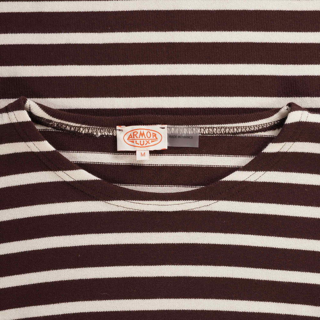 Armor Lux Breton Striped T-Shirt - Acajou