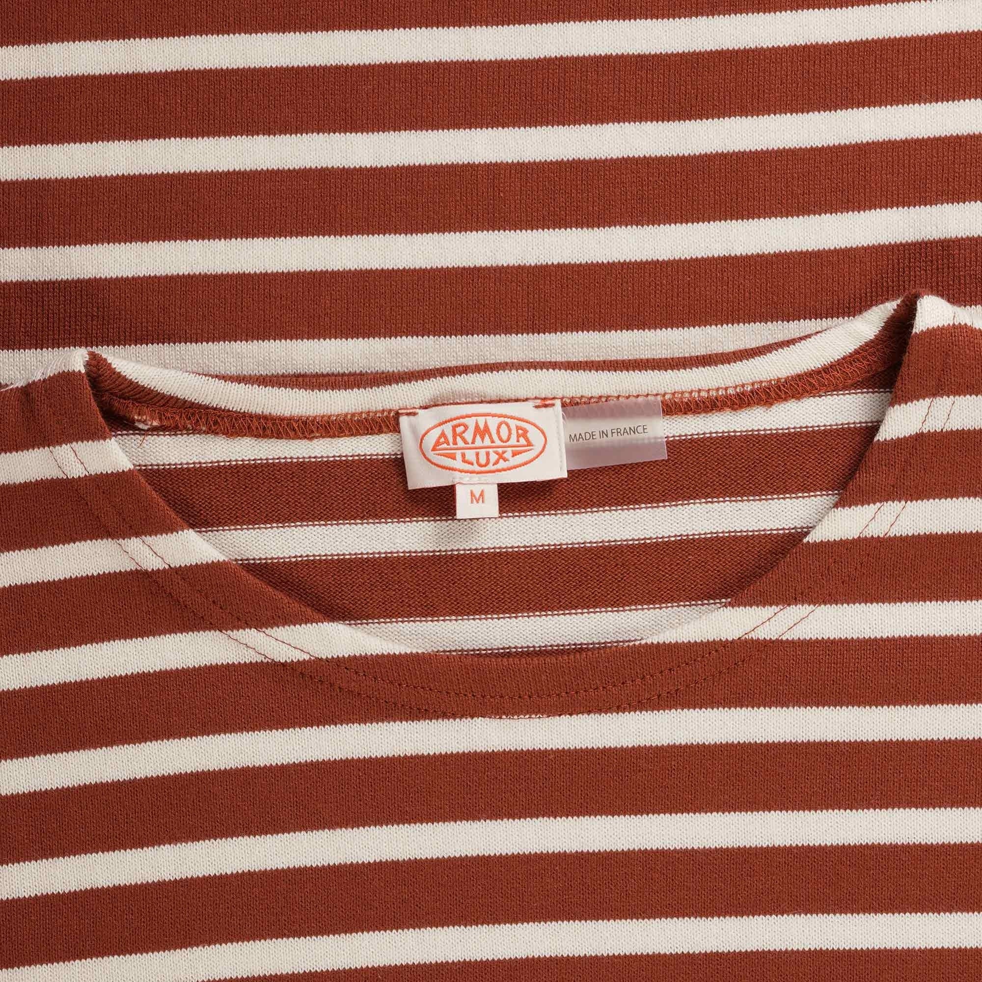 Armor Lux Breton Striped T-Shirt - Paprika