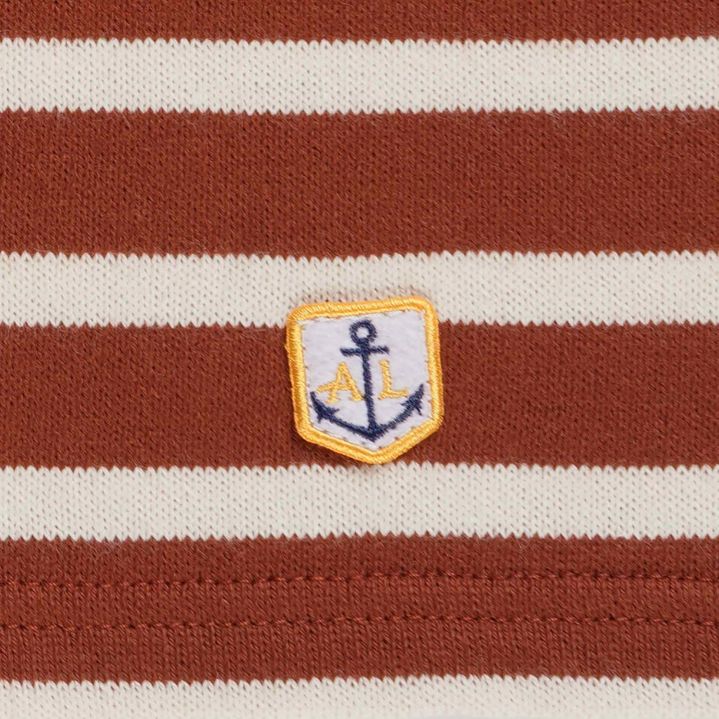 Armor Lux Breton Striped T-Shirt - Paprika