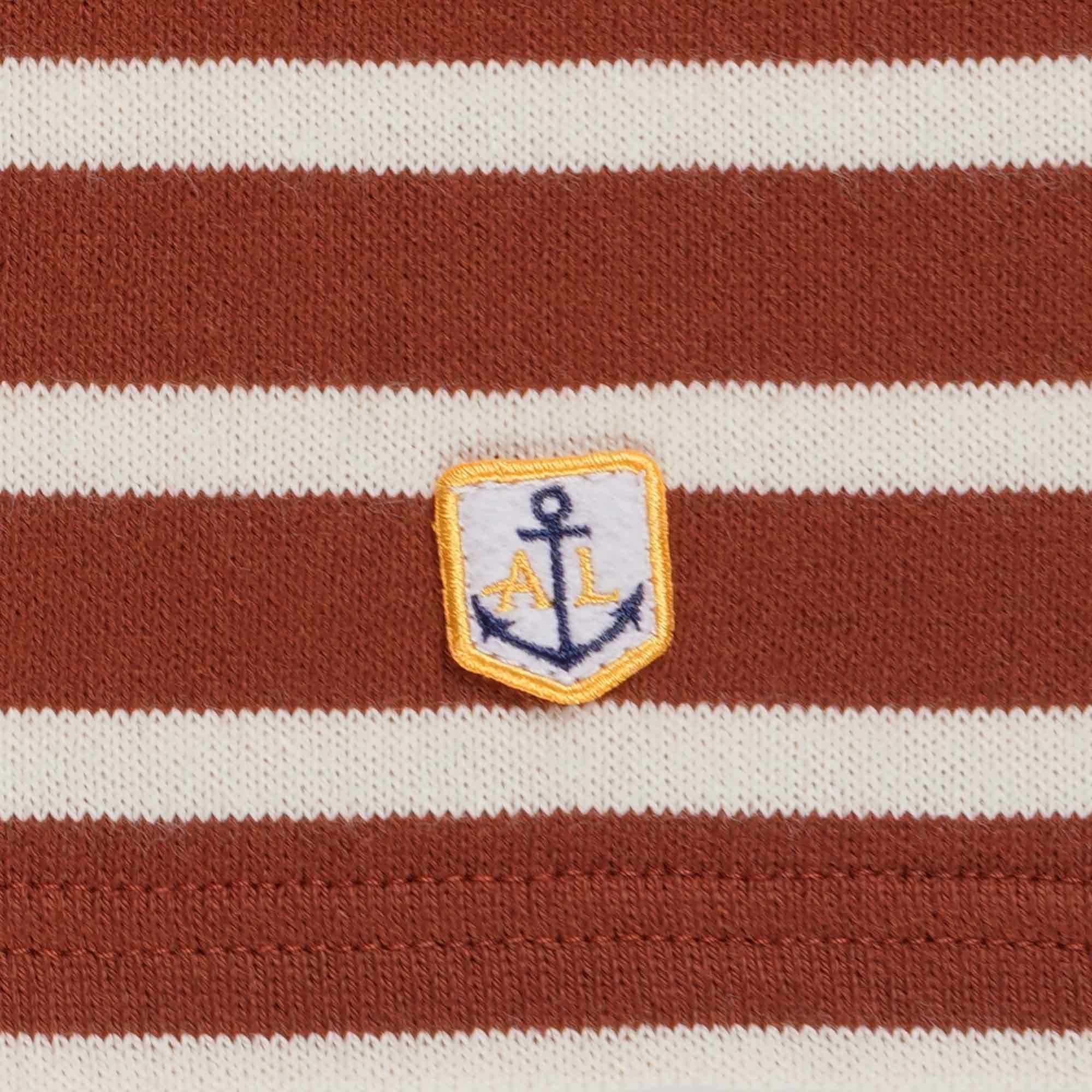 Armor Lux Breton Striped T-Shirt - Paprika